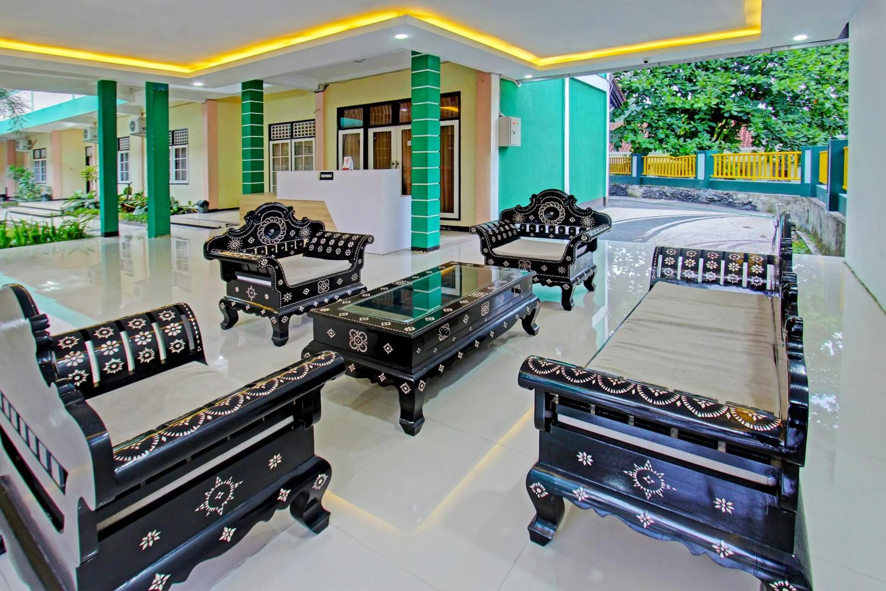 Lobby or reception in Hotel O Unram Guest House