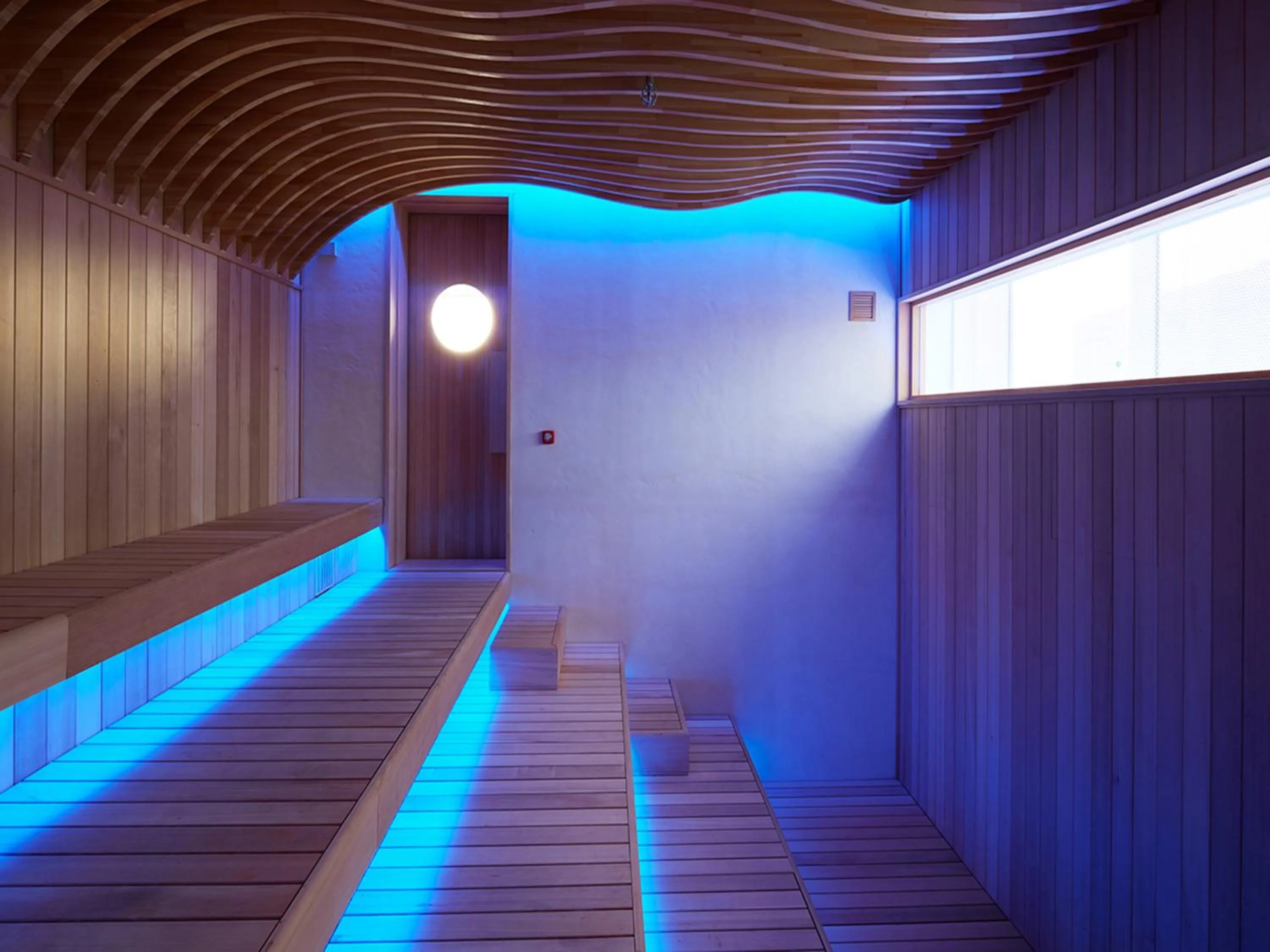 Sauna in hotel androoms Naha Port