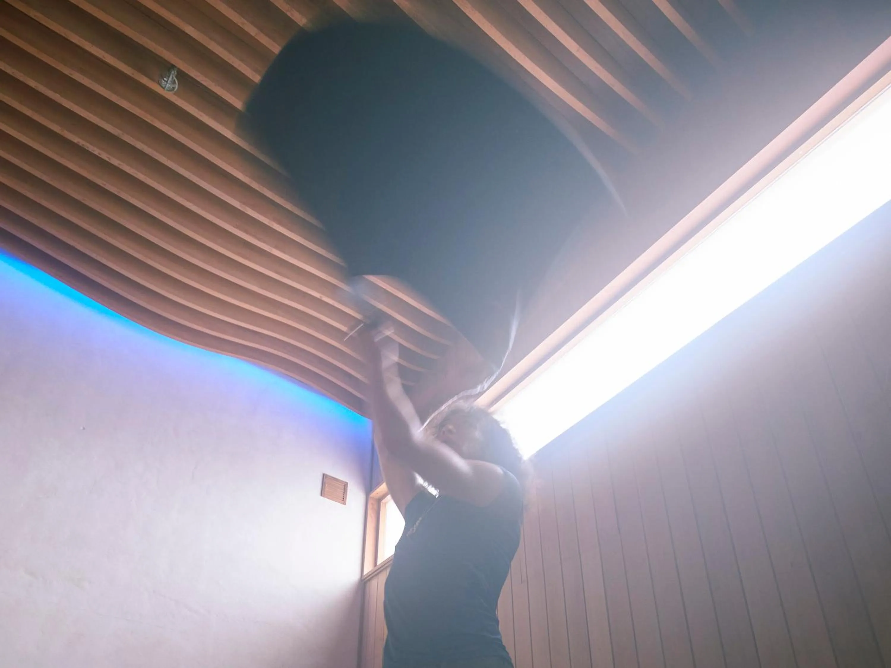 Sauna in hotel androoms Naha Port