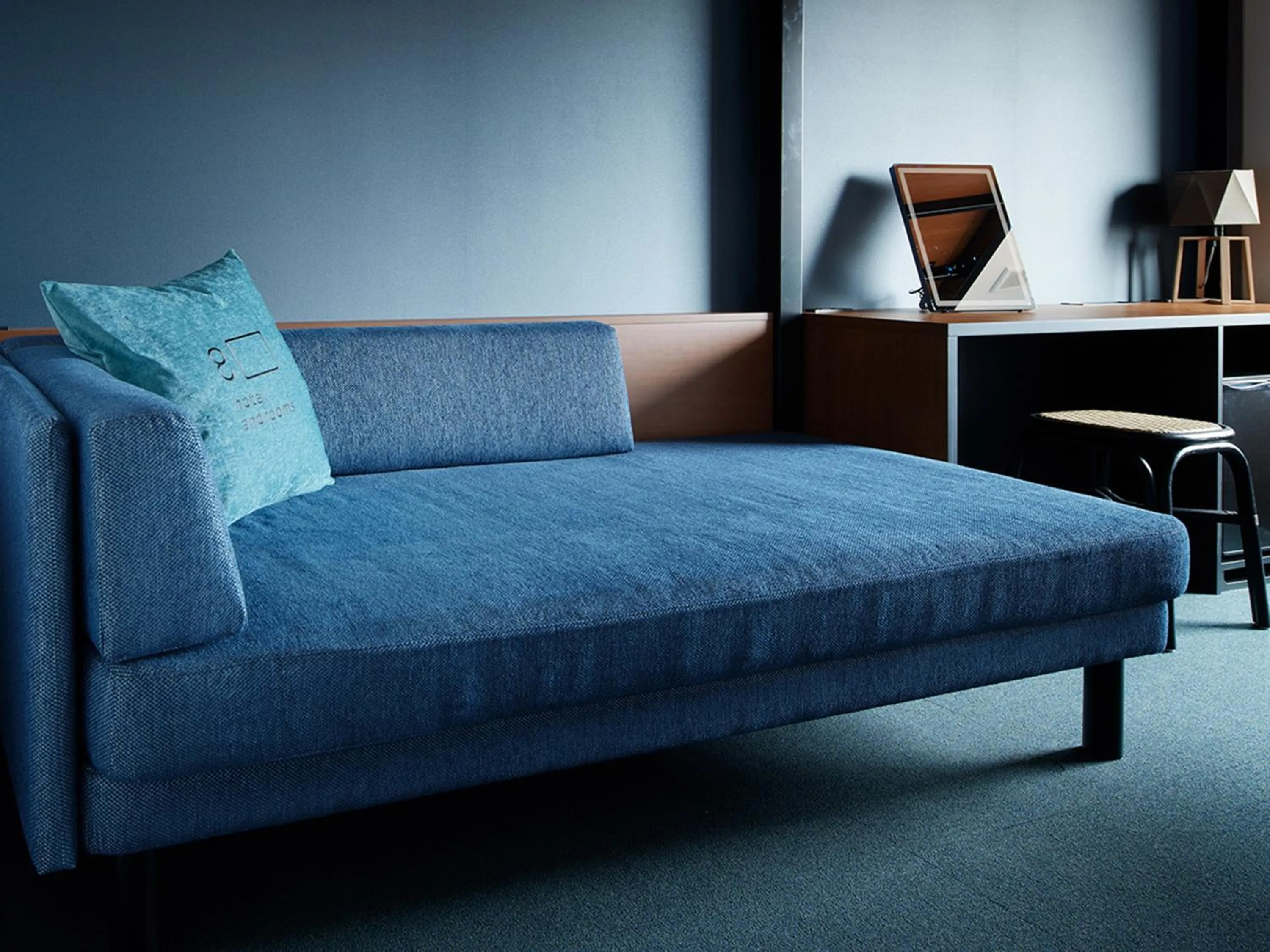 Photo of the whole room, Bed in hotel androoms Naha Port