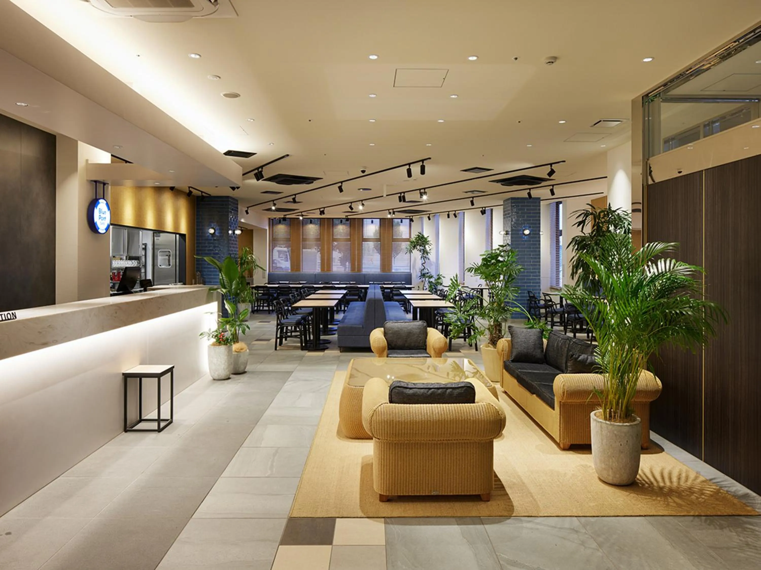 Area and facilities in hotel androoms Naha Port