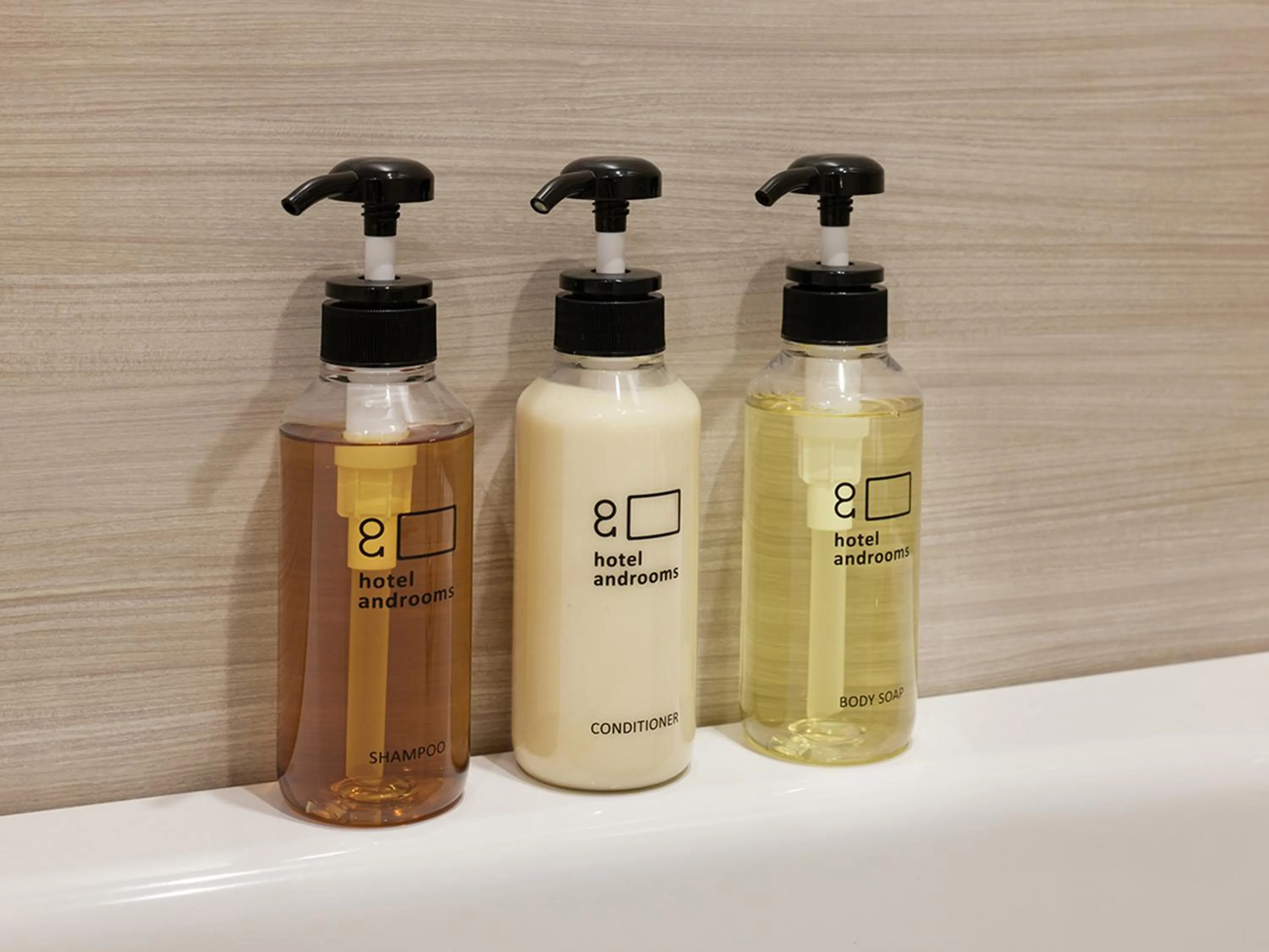 Shower in hotel androoms Naha Port