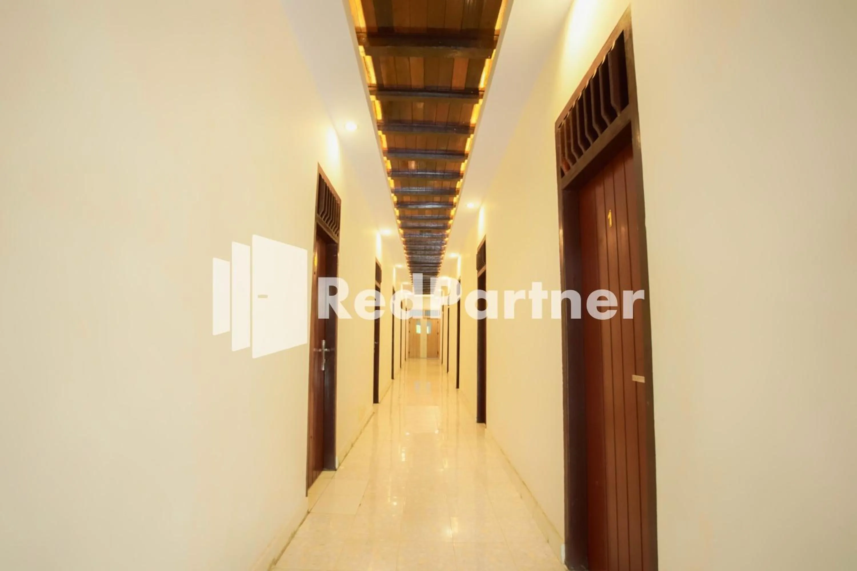 Floor plan in Hatta Guest House Syariah near Hayam Wuruk Jelutung Mitra RedDoorz