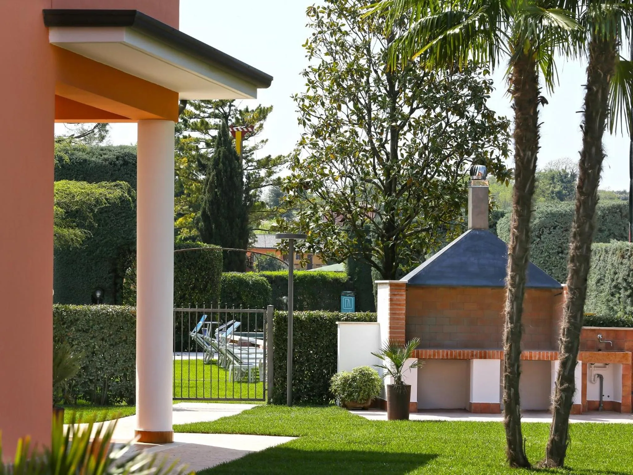 Garden in Veronello Resort