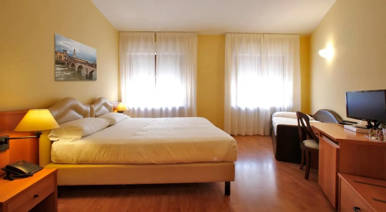 Bed in Veronello Resort