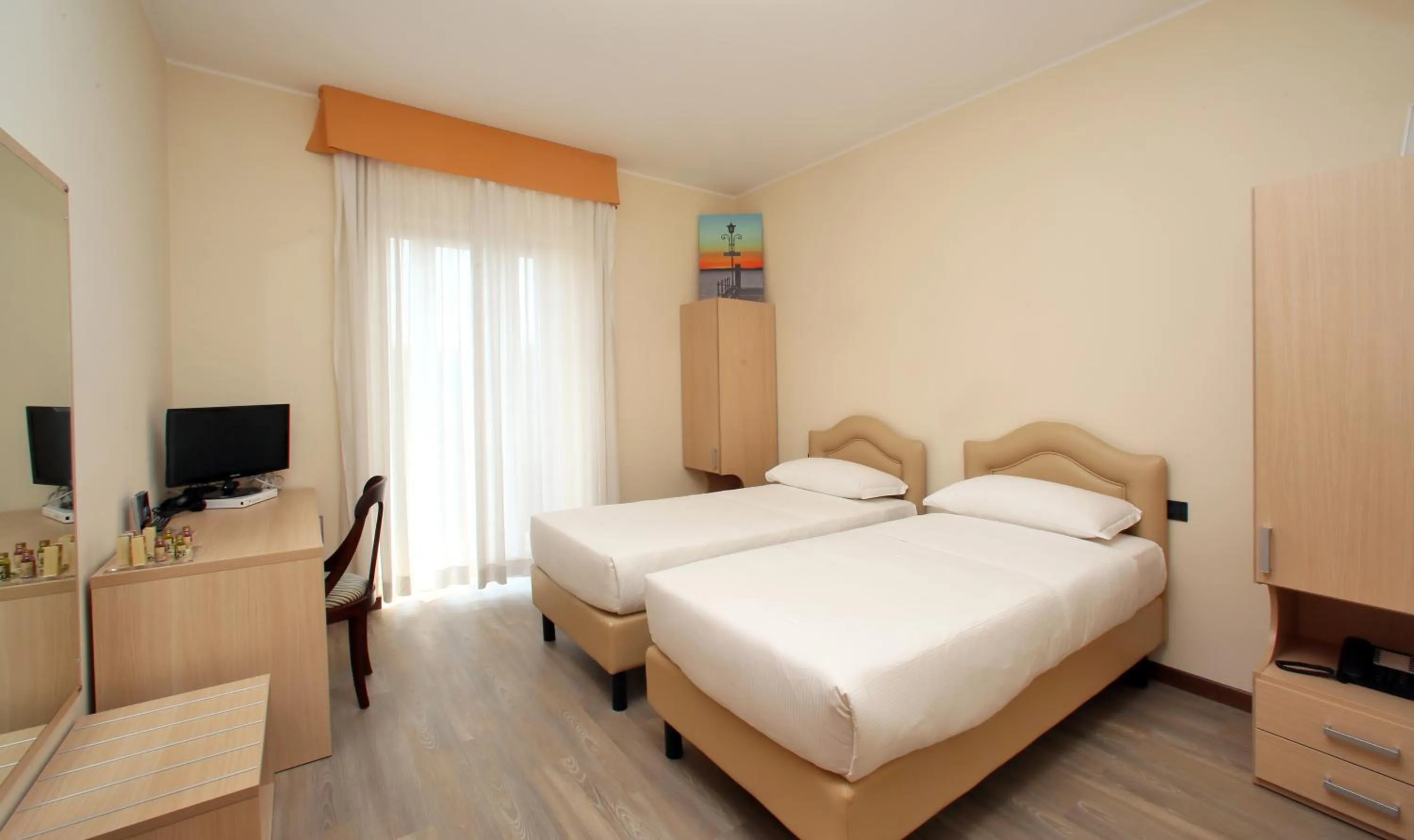 Bed in Veronello Resort