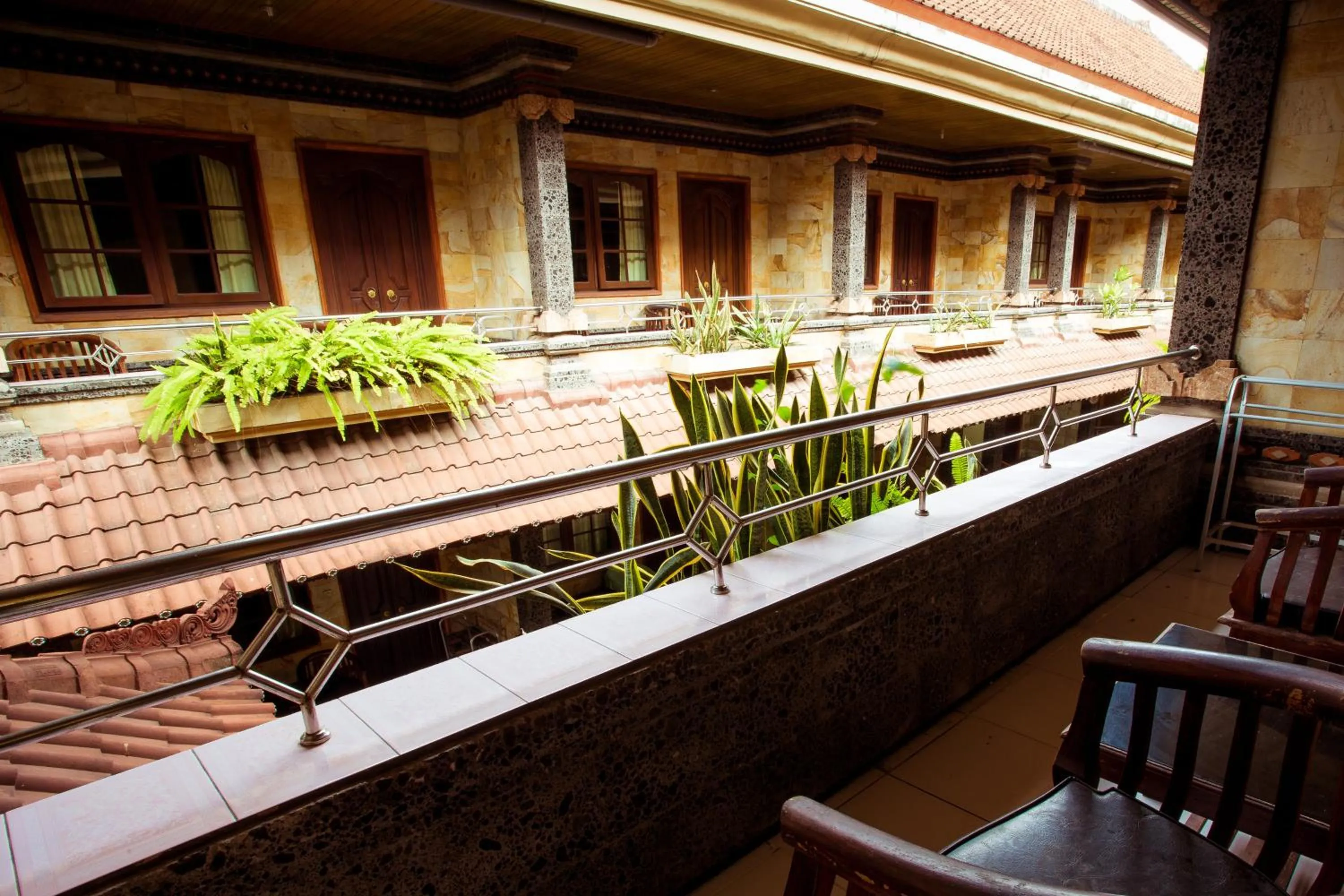 Balcony/Terrace in Segara Sadhu Inn Kuta by ecommerceloka
