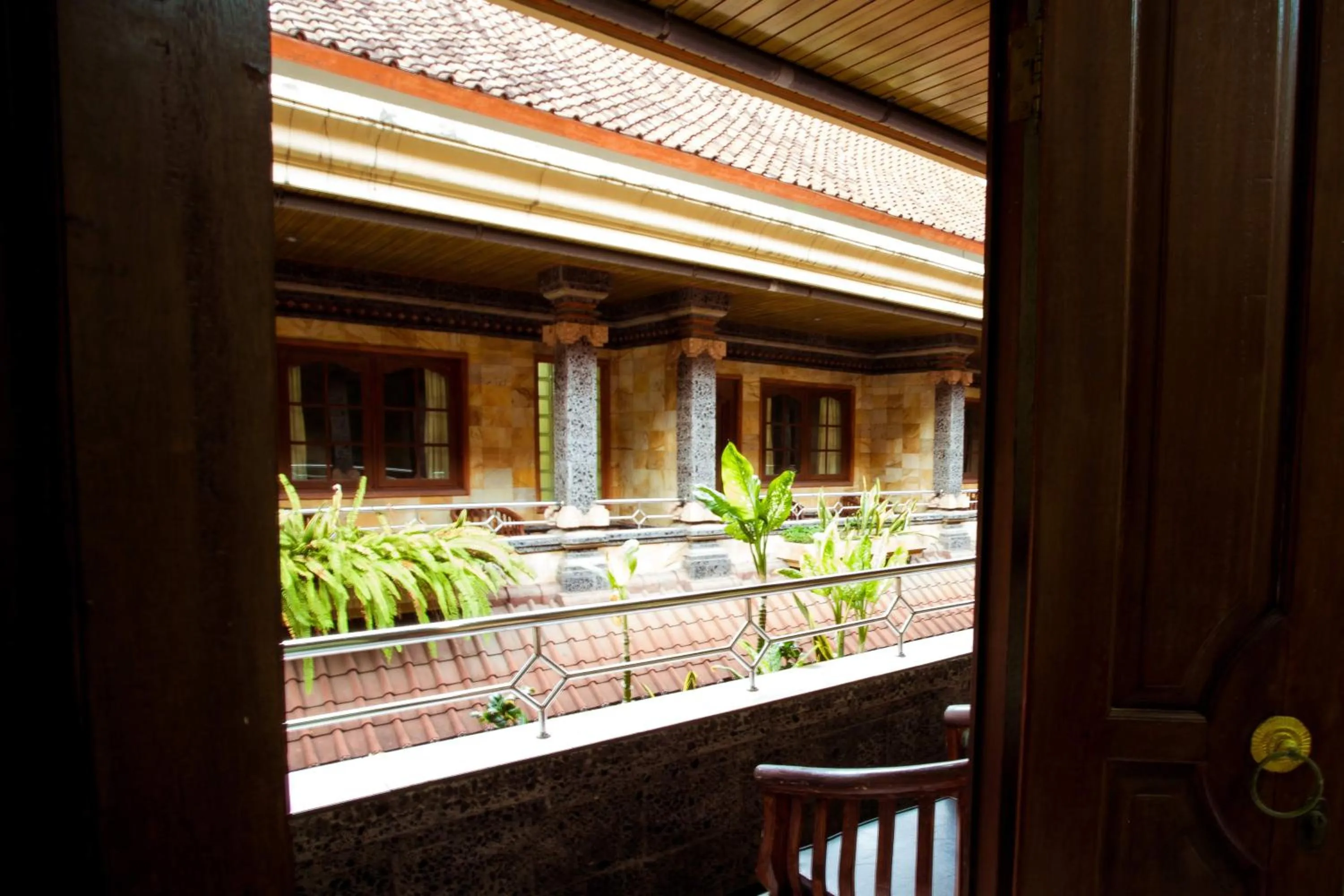 Balcony/Terrace in Segara Sadhu Inn Kuta by ecommerceloka