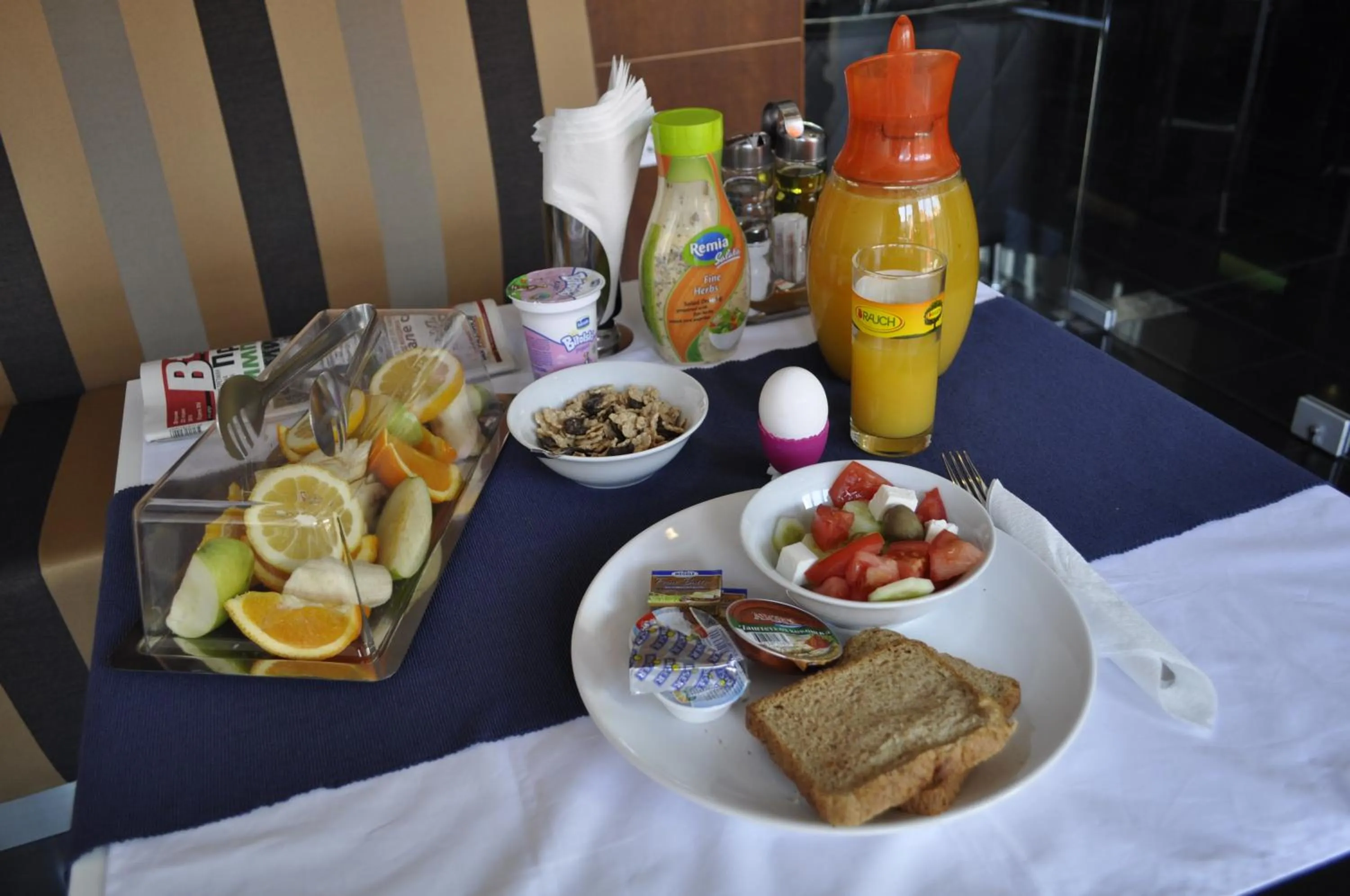 Food and drinks in Hotel Dolce International