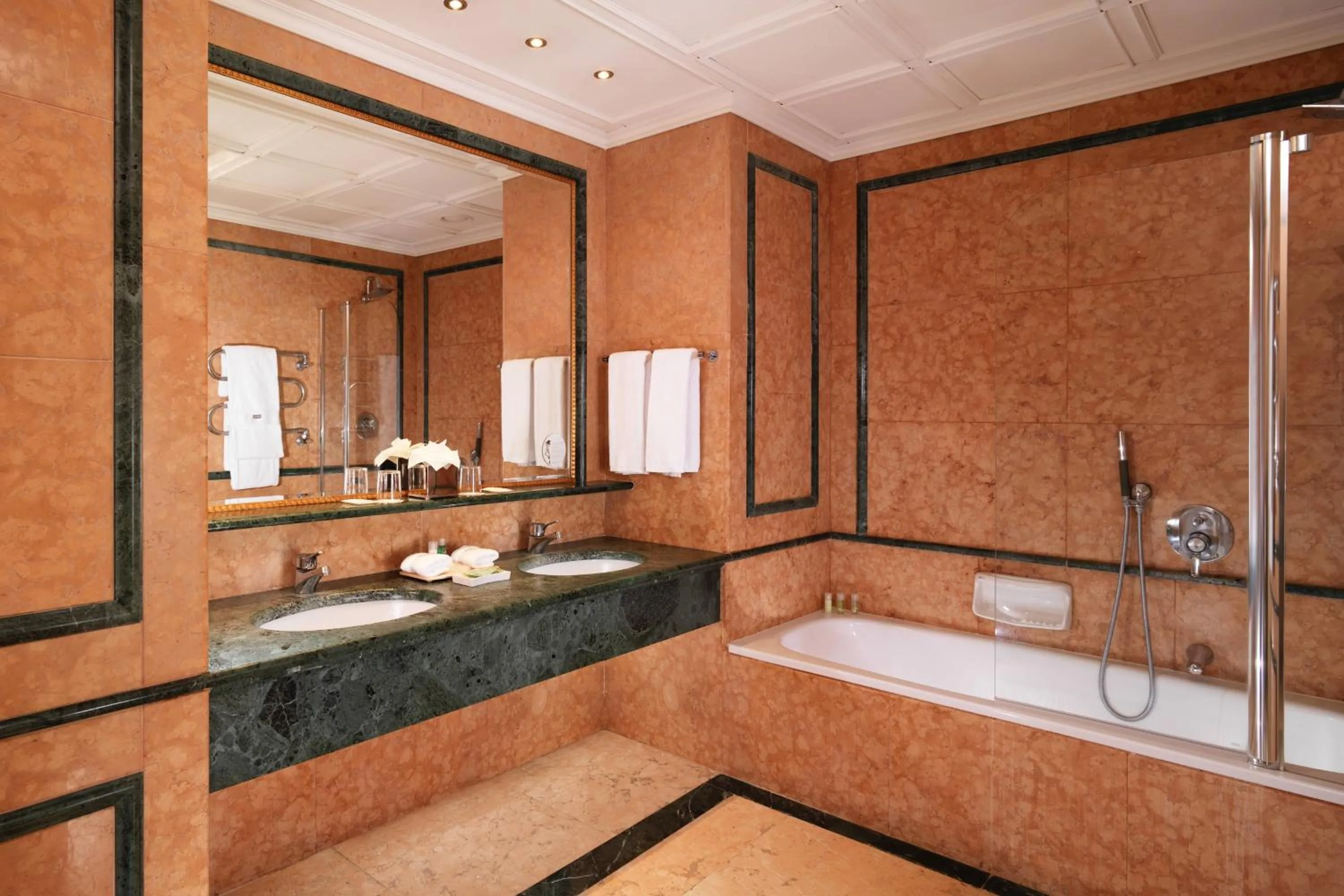 Bathroom in The Westin Palace, Milan