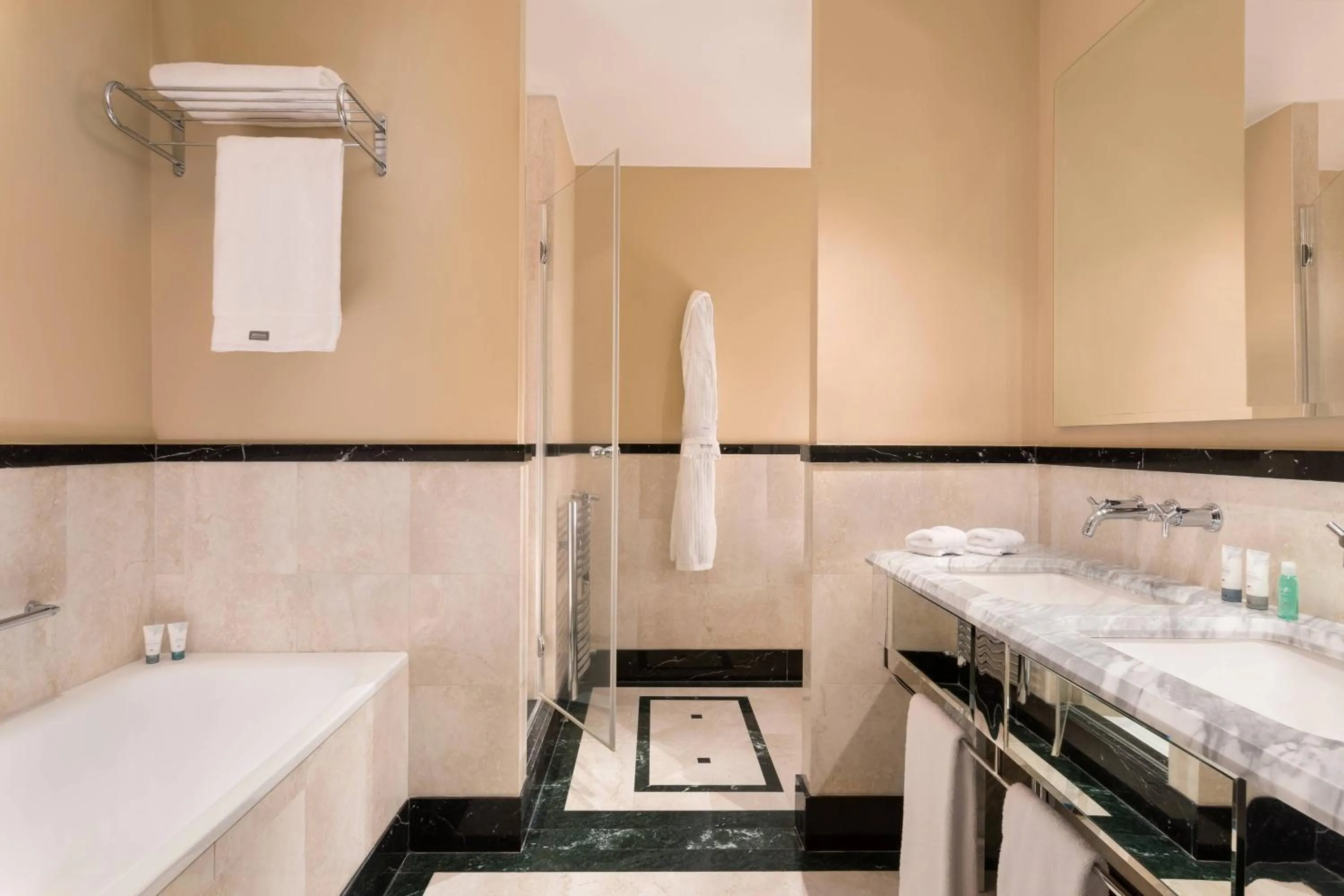 Bathroom in The Westin Palace, Milan
