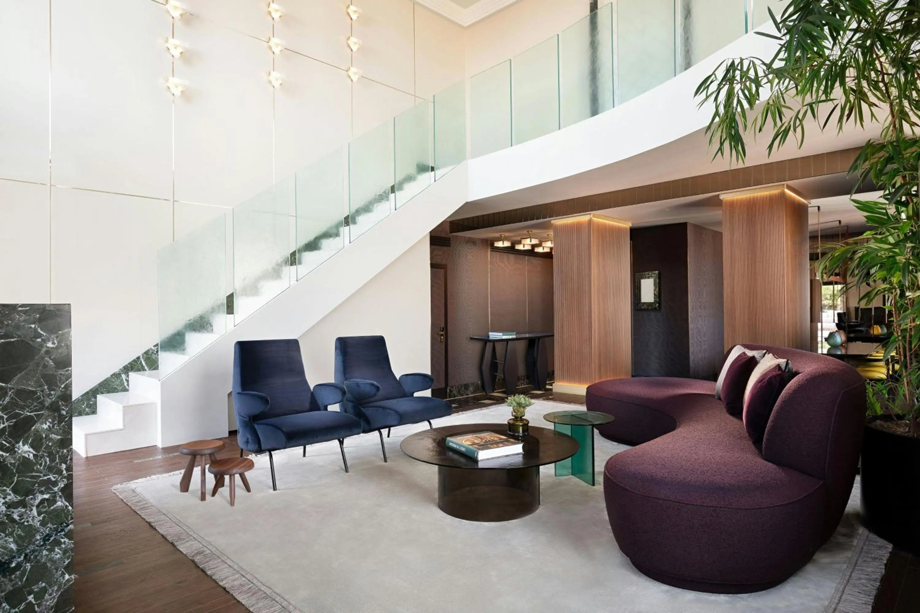 Living room in The Westin Palace, Milan
