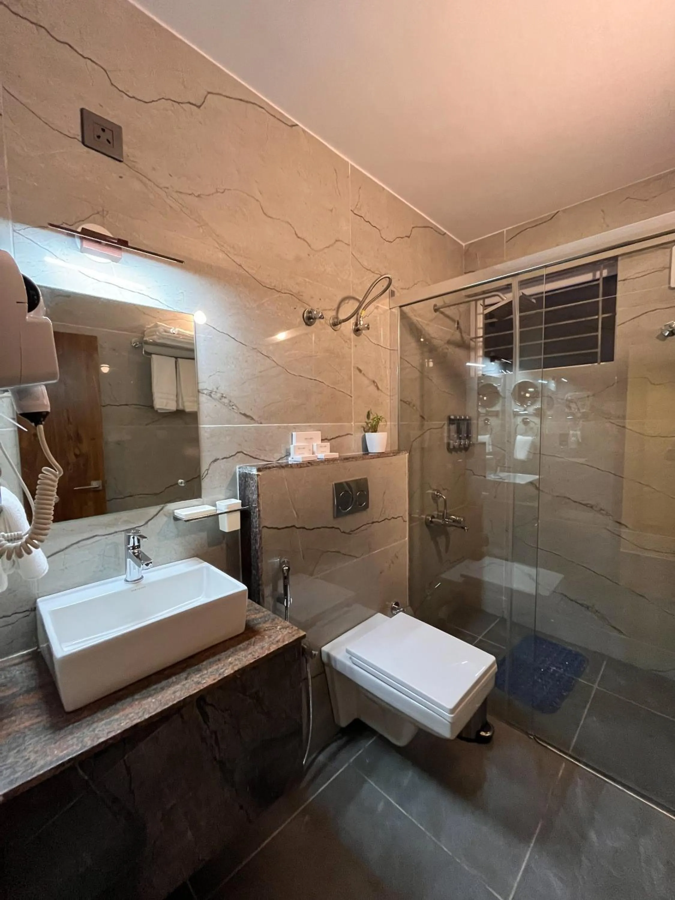 Bathroom in Clarks Inn , Airport Bangalore