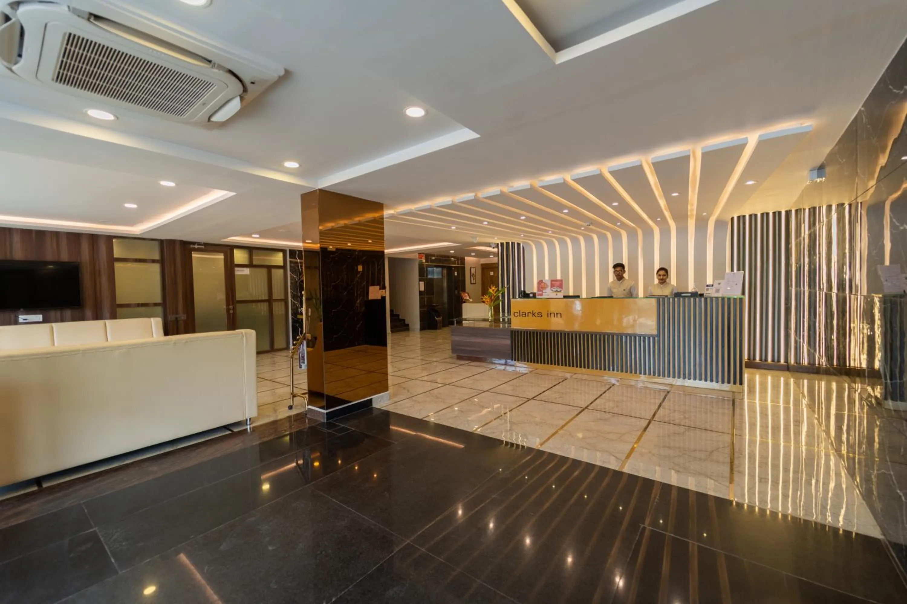 Lobby or reception in Clarks Inn , Airport Bangalore