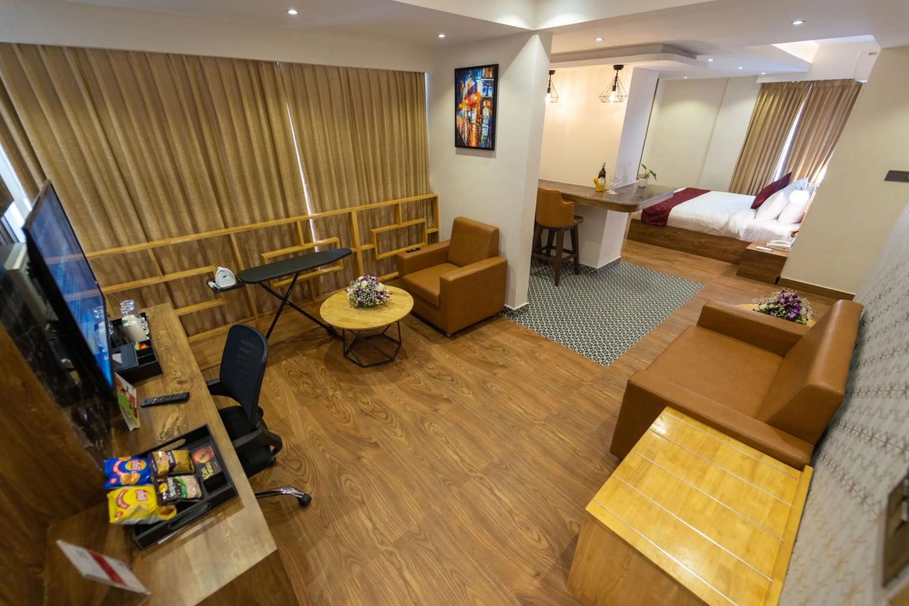 Bedroom, Bed in Clarks Inn , Airport Bangalore