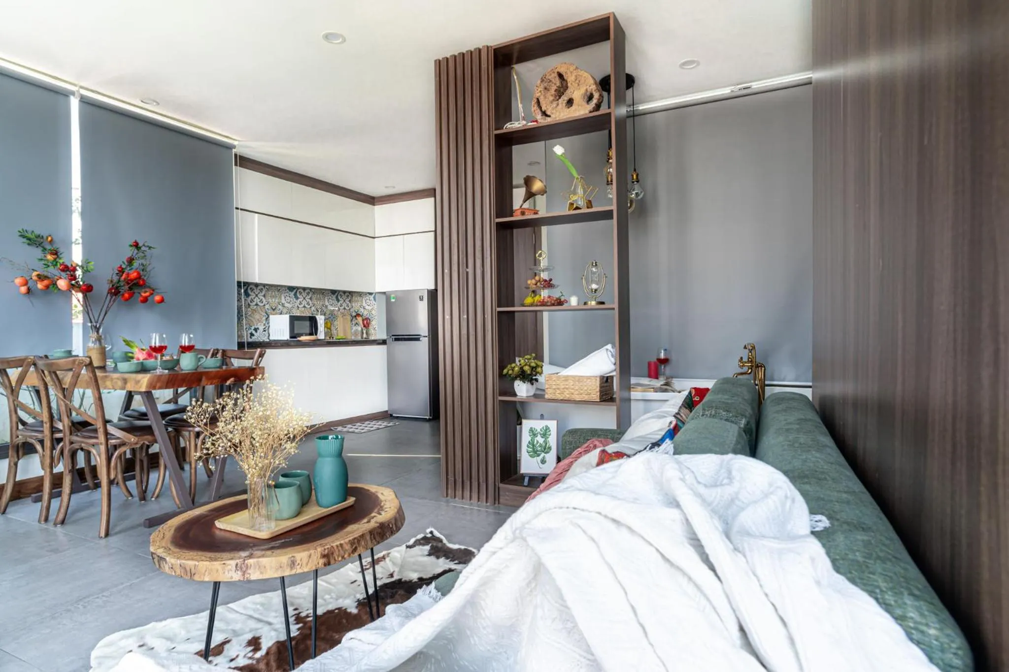 Bed in Sabi Home Tay Ho Hanoi