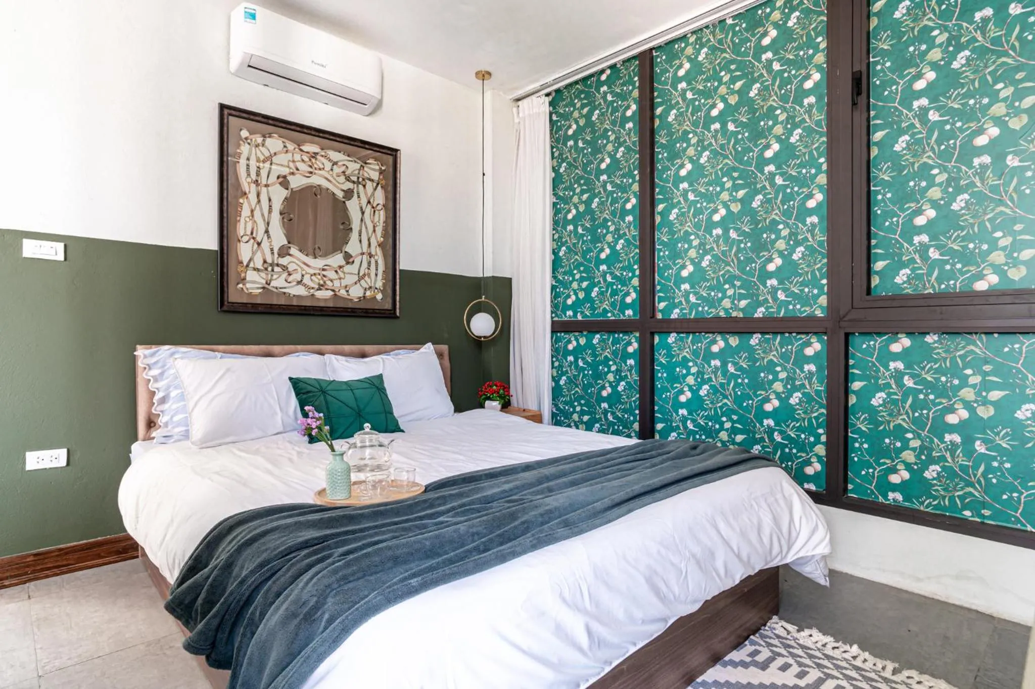 Bed in Sabi Home Tay Ho Hanoi