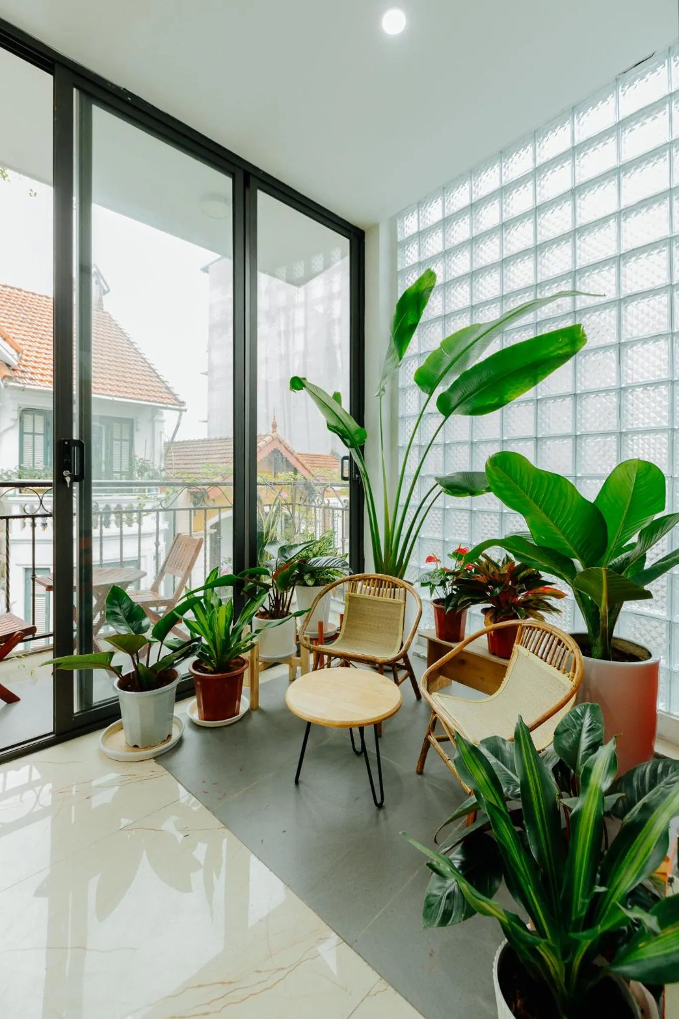 Patio in Sabi Home Tay Ho Hanoi