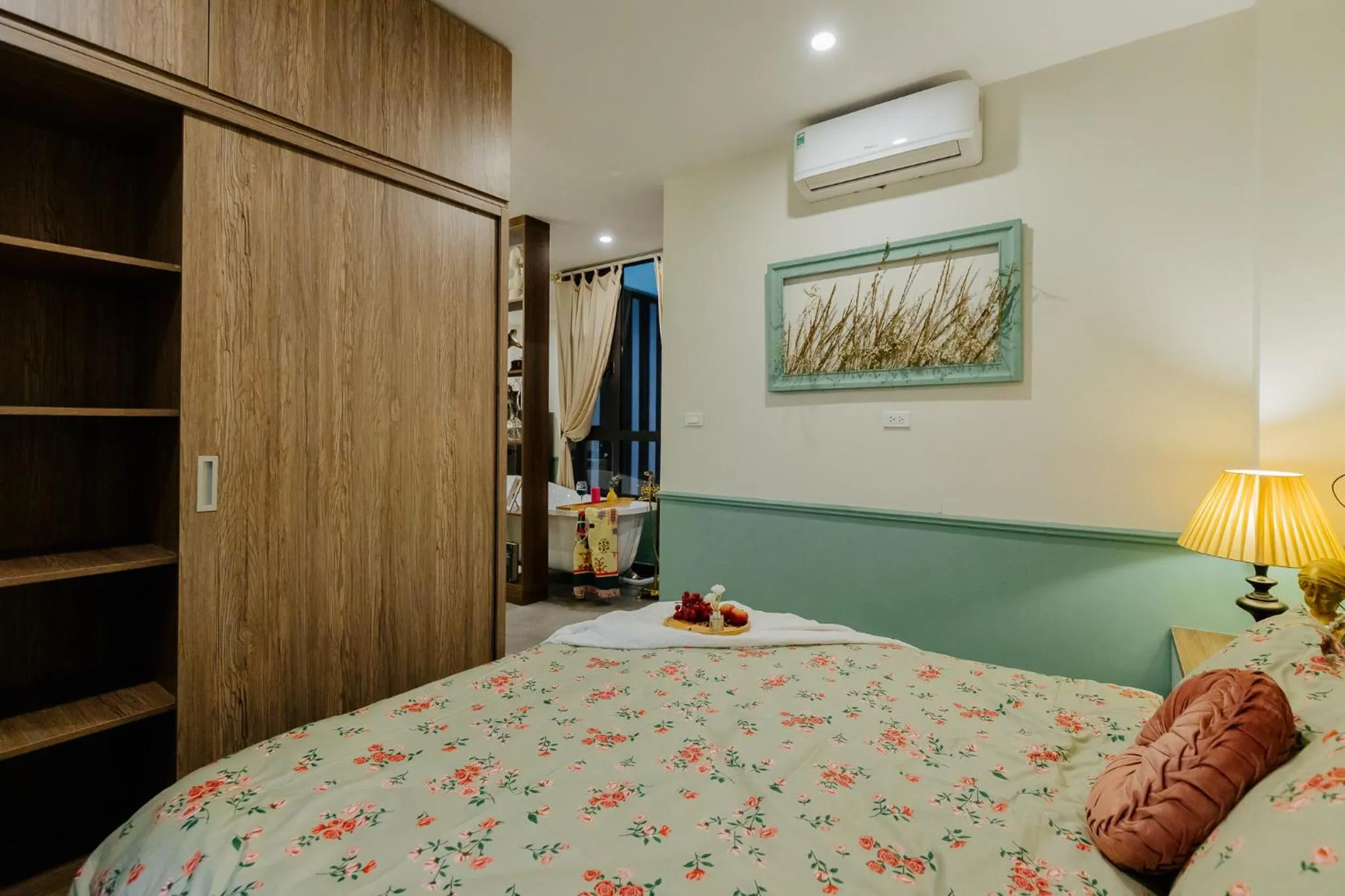 Bed in Sabi Home Tay Ho Hanoi