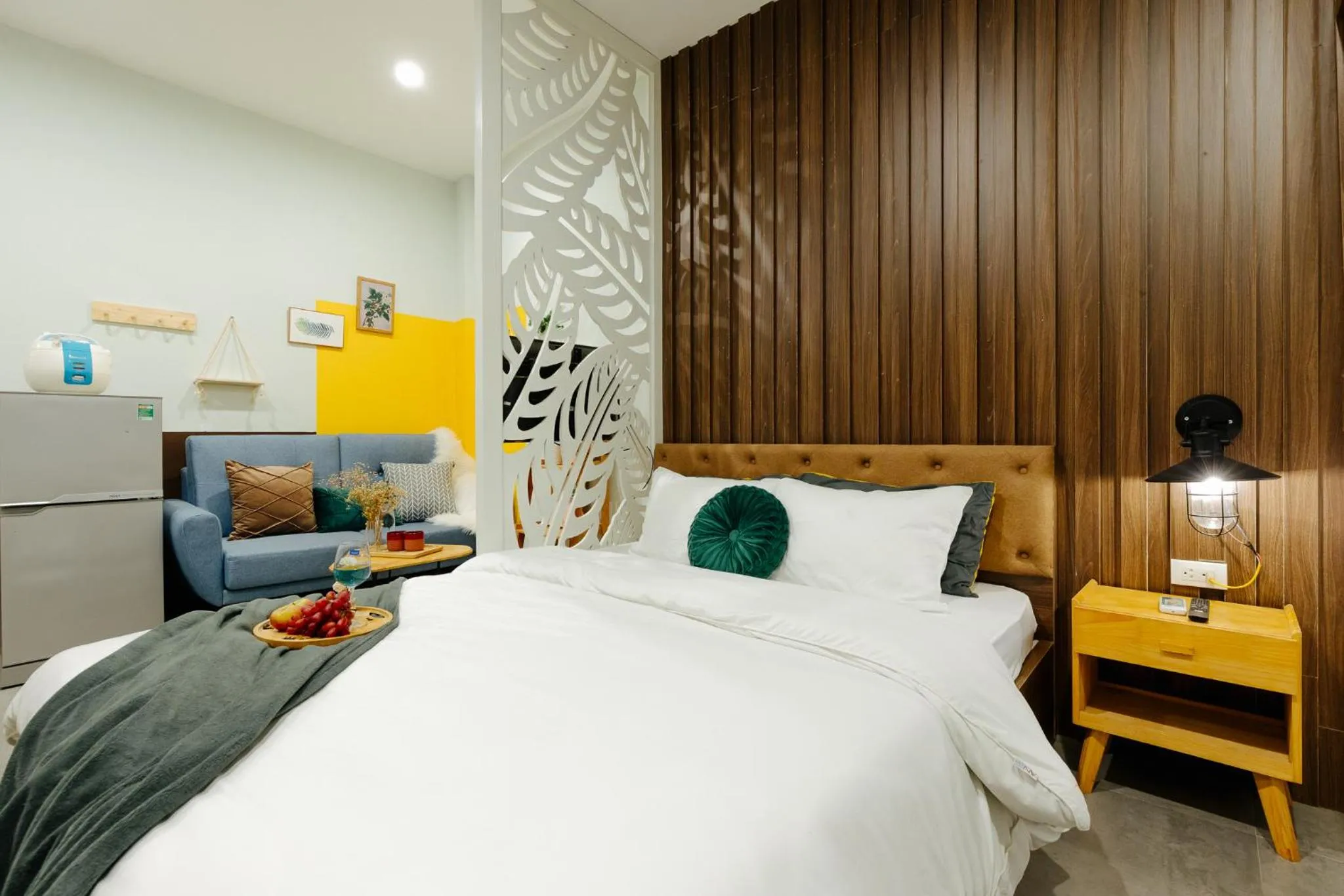 Bed in Sabi Home Tay Ho Hanoi