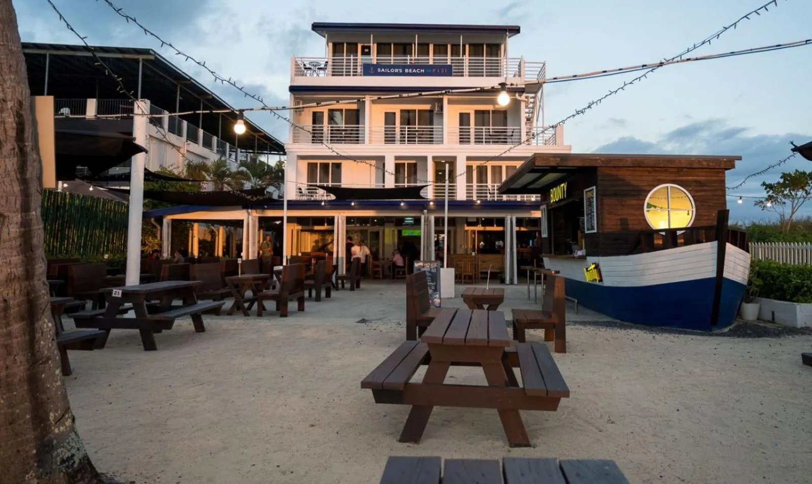Property building in Sailors Beach Fiji