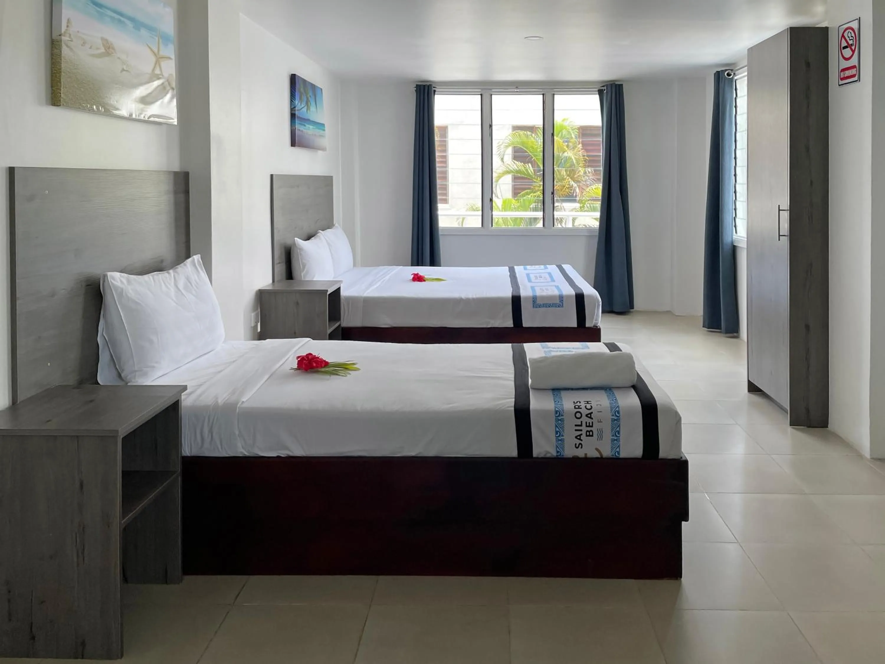 Bed in Sailors Beach Fiji