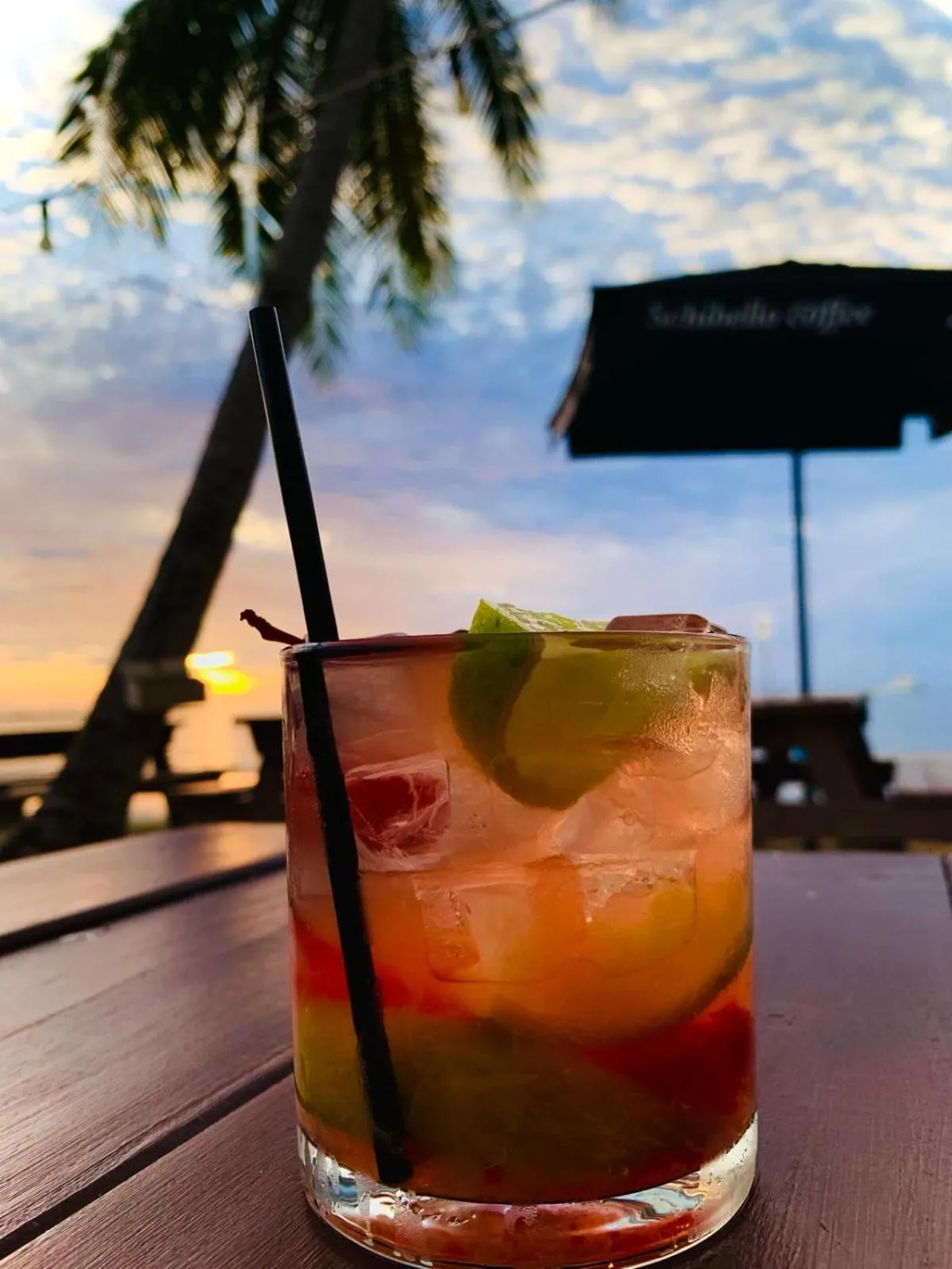 Drinks in Sailors Beach Fiji