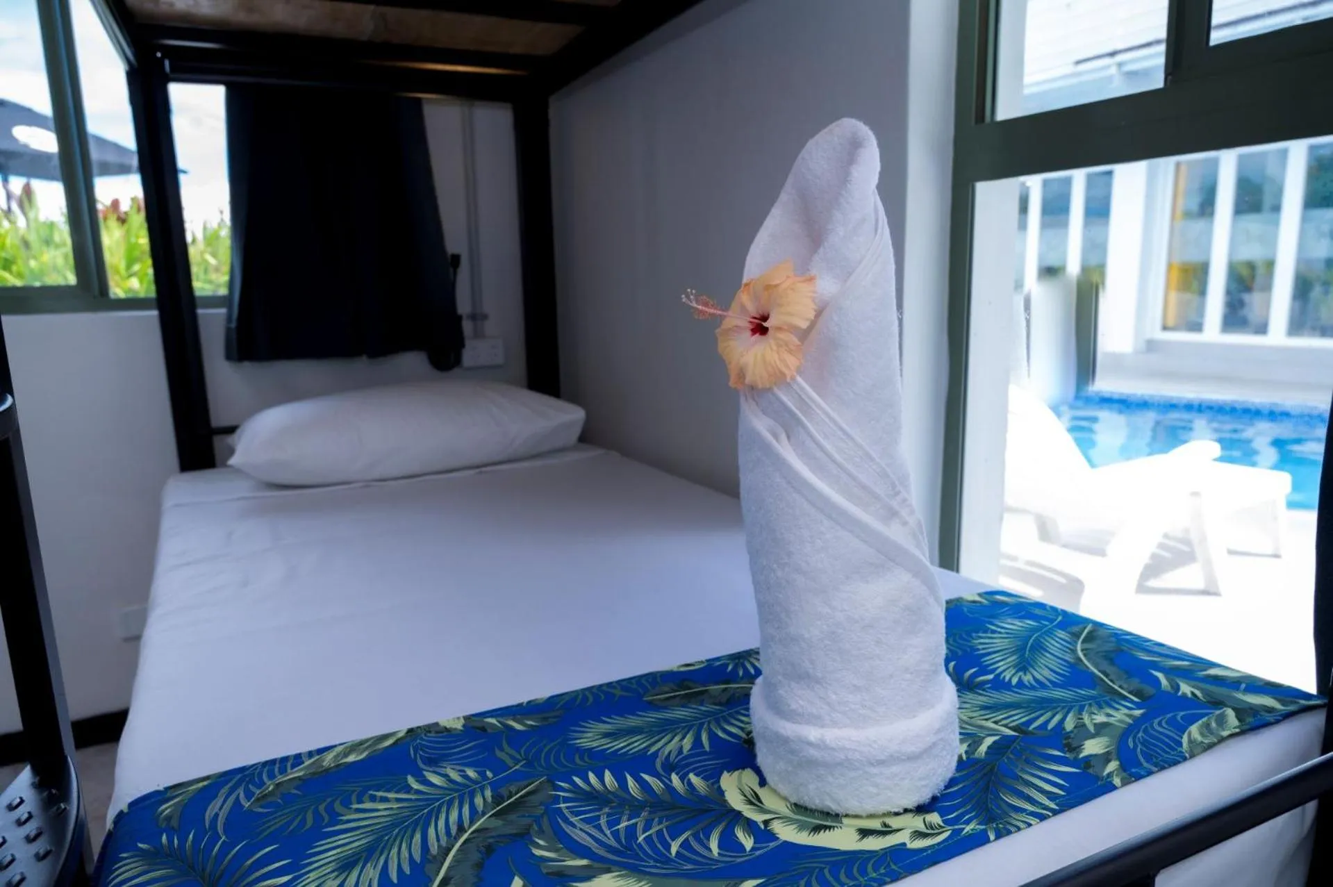 Photo of the whole room, Bed in Sailors Beach Fiji