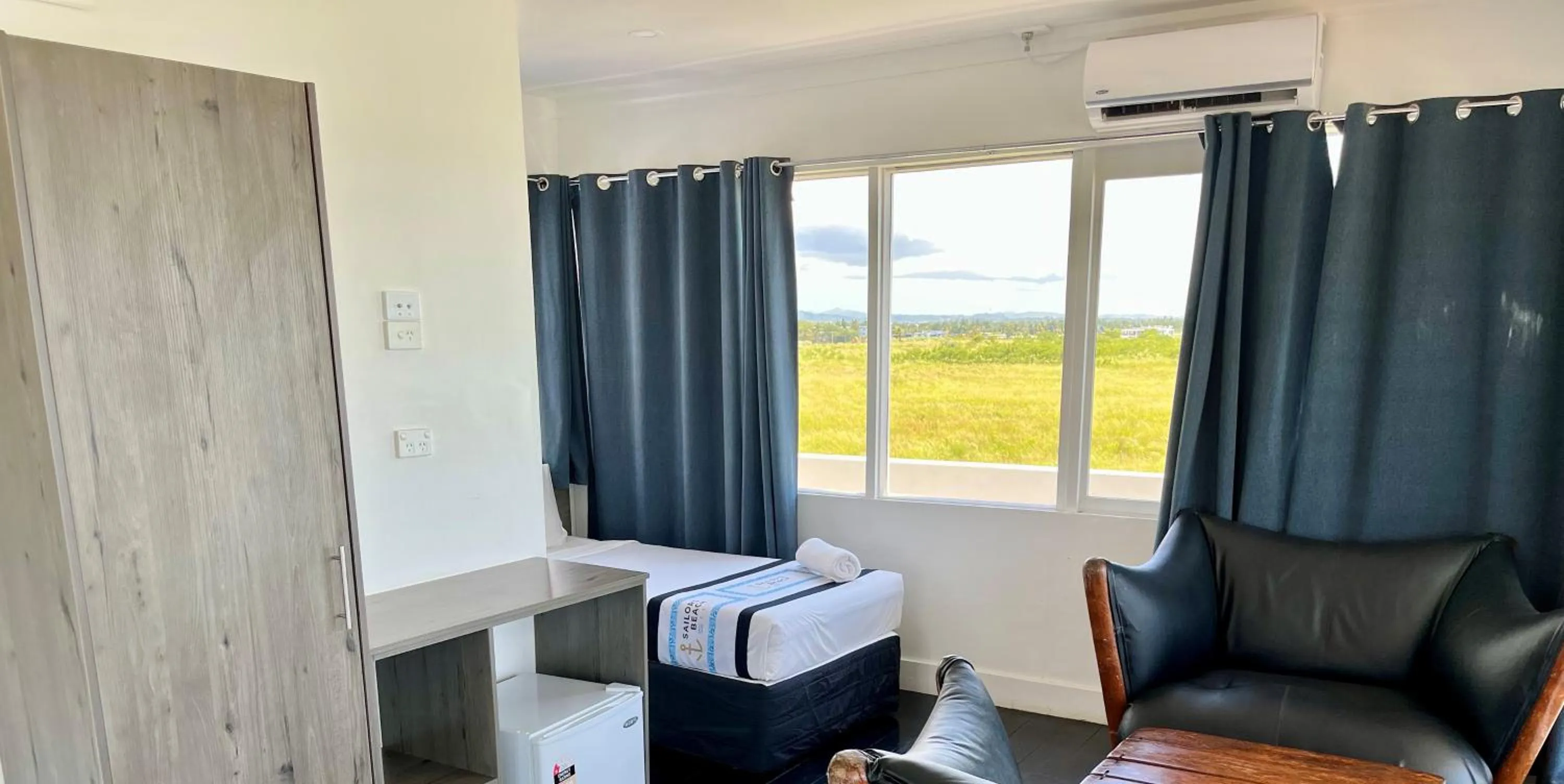Living room in Sailors Beach Fiji