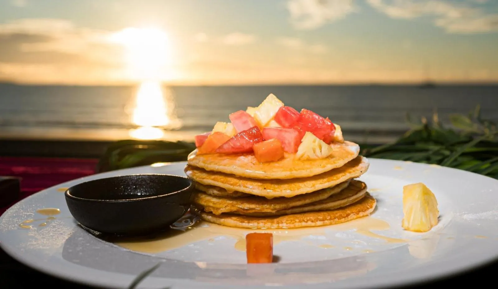 Breakfast in Sailors Beach Fiji