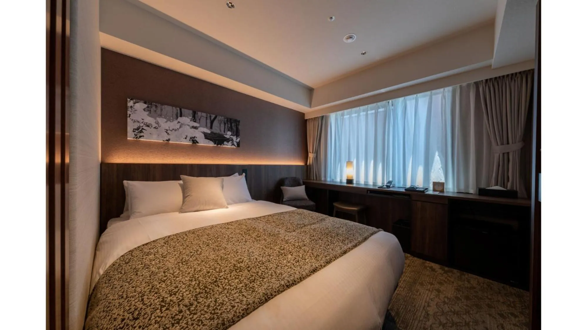 Photo of the whole room, Bed in Iroha Grand Hotel Kintetsu Nara Ekimae