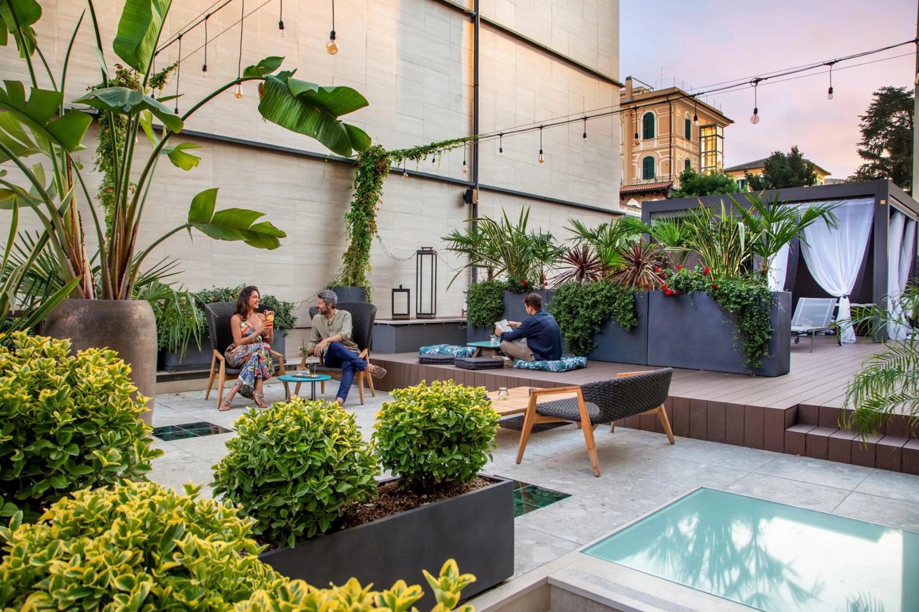 Balcony/Terrace in The Spring House Hotel Rome Vatican, Tapestry Collection Hilton