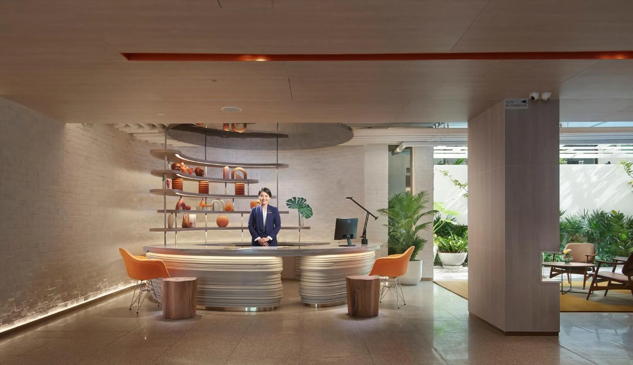 Decorative detail in Shama Yen-Akat Bangkok