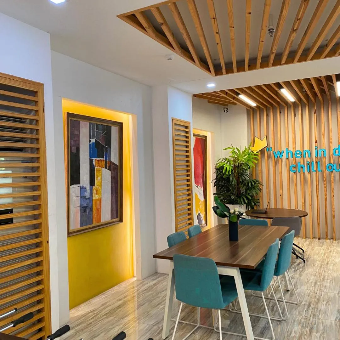 Seating area in Luxebridge Hotel