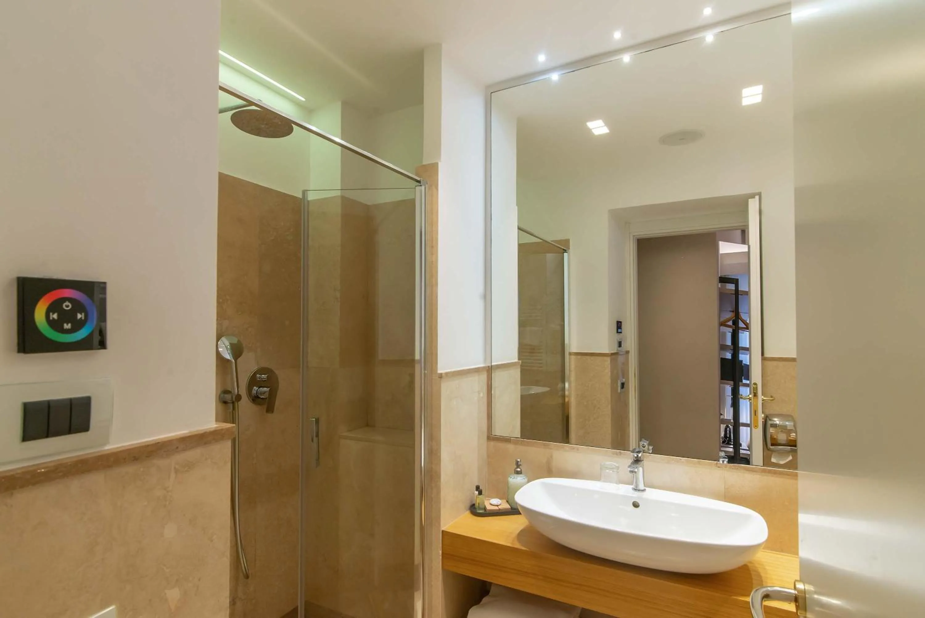 Shower in Hotel Accademia