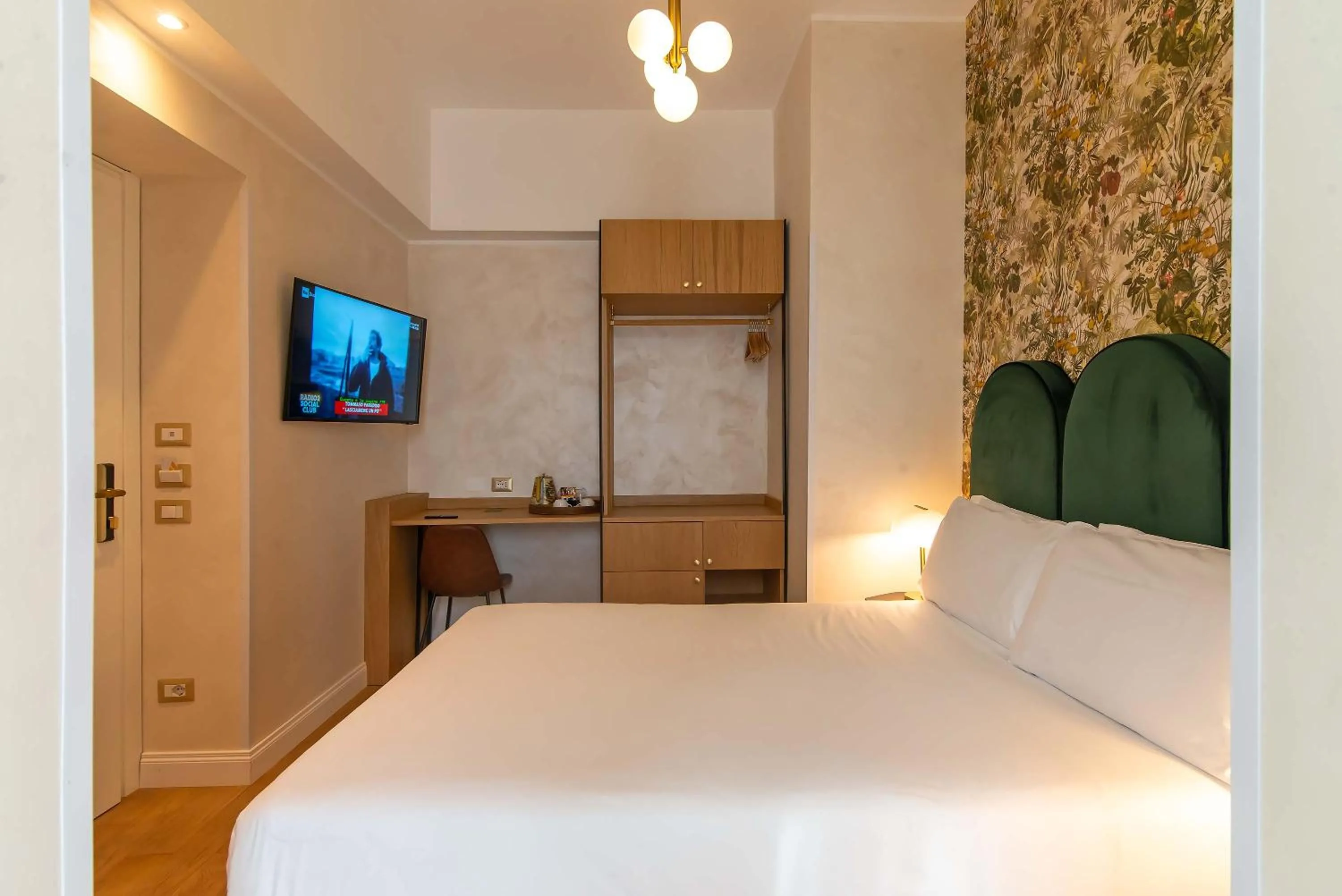 Bed in Hotel Accademia