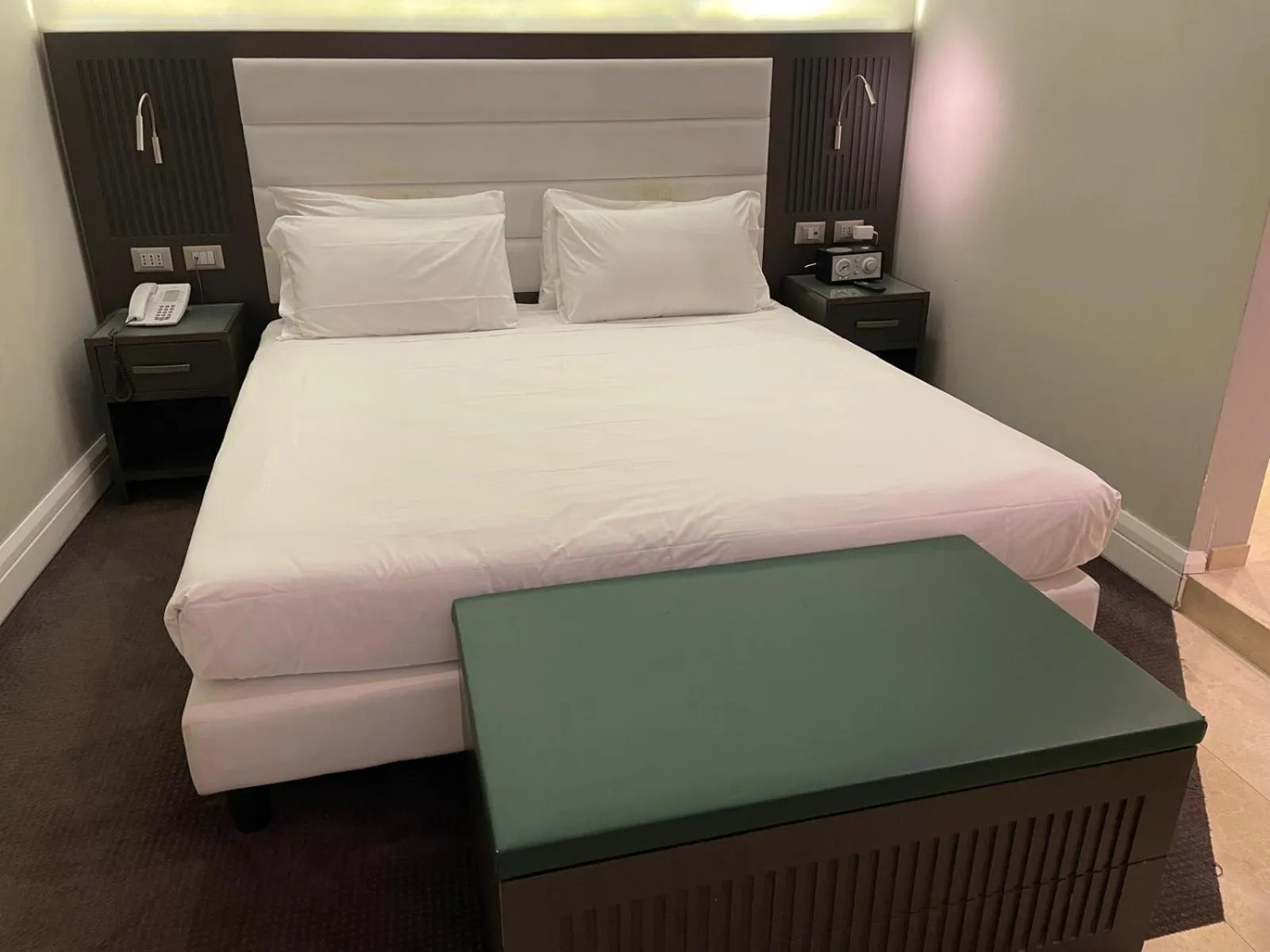 Bed in Hotel Accademia