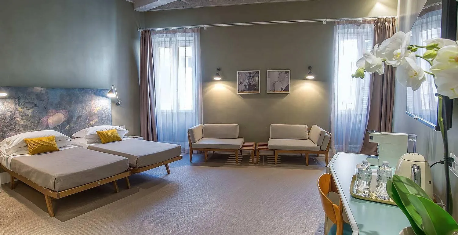 Photo of the whole room, Bed in Hotel Accademia