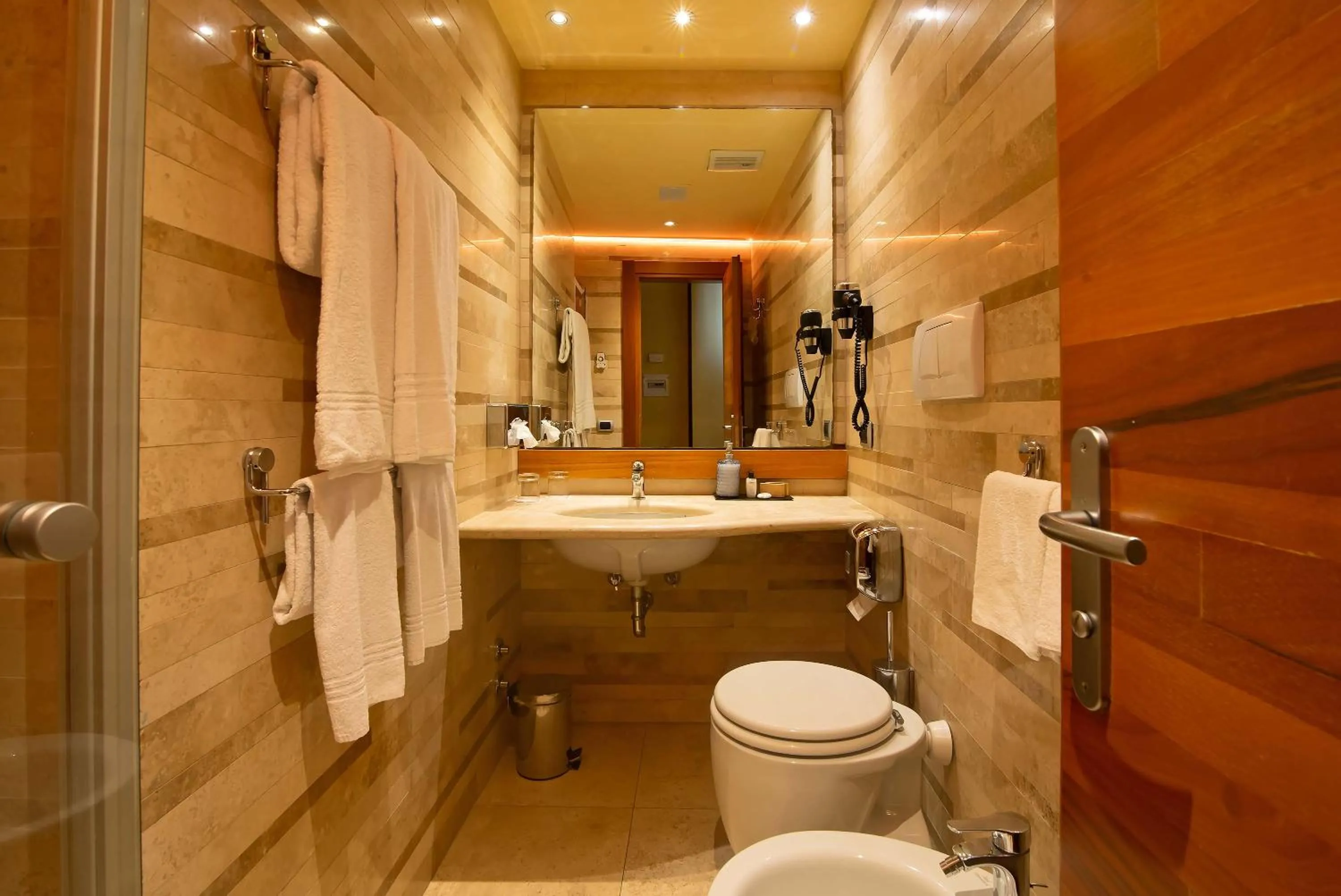 Bathroom in Hotel Tritone