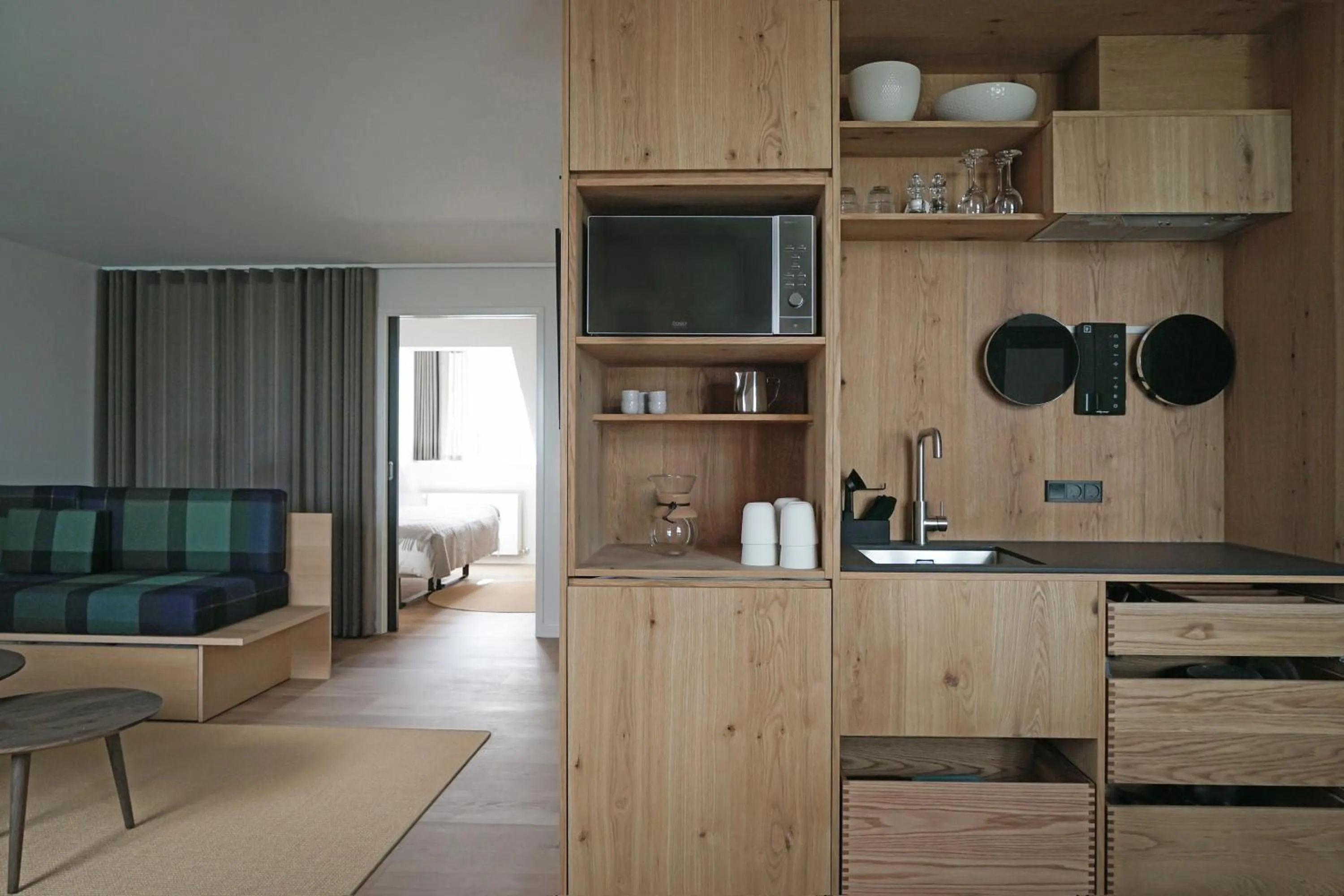 Kitchen or kitchenette in Apartments by Brøchner Hotels