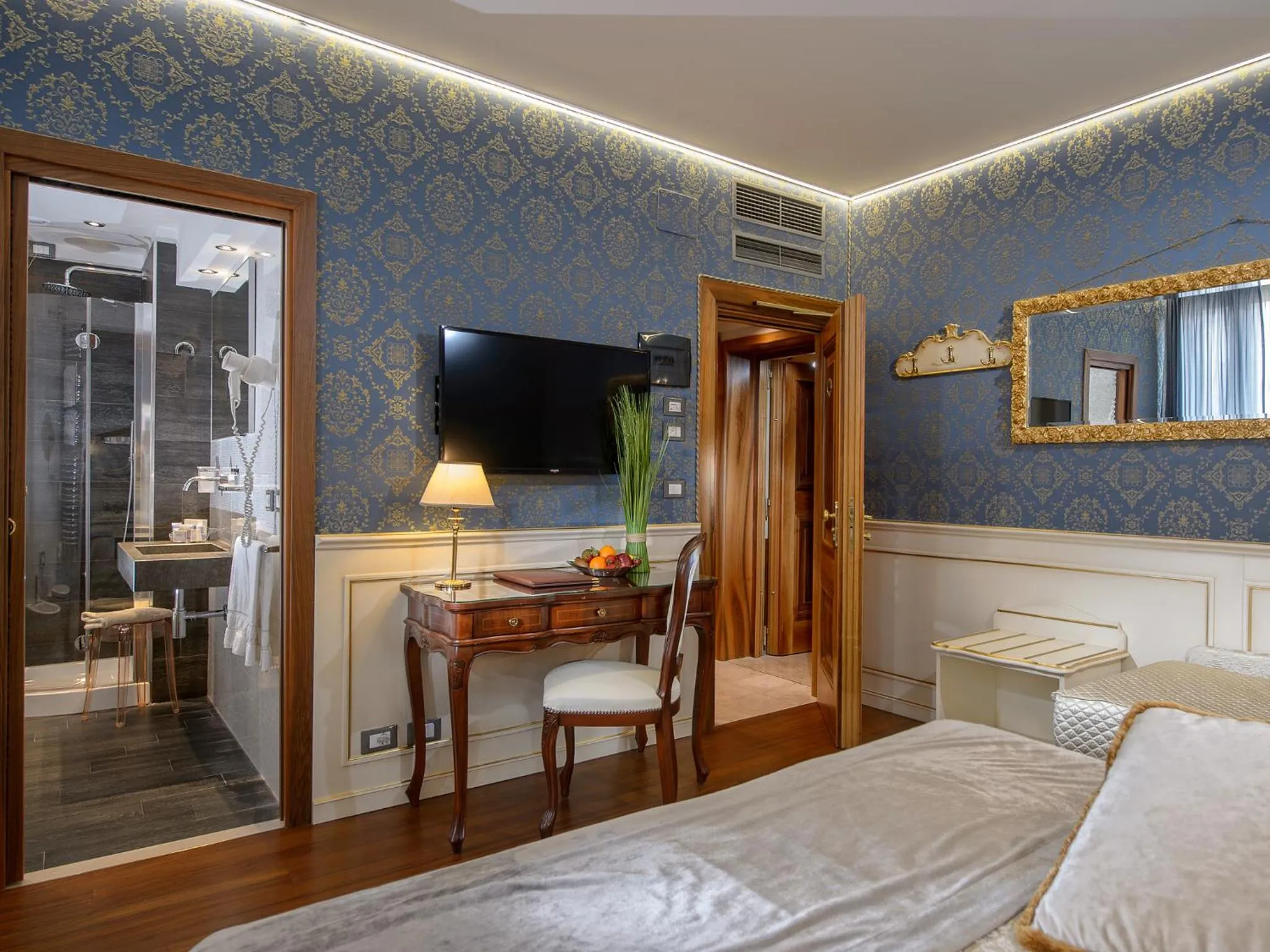 Bedroom, Bed in Hotel Santa Marina