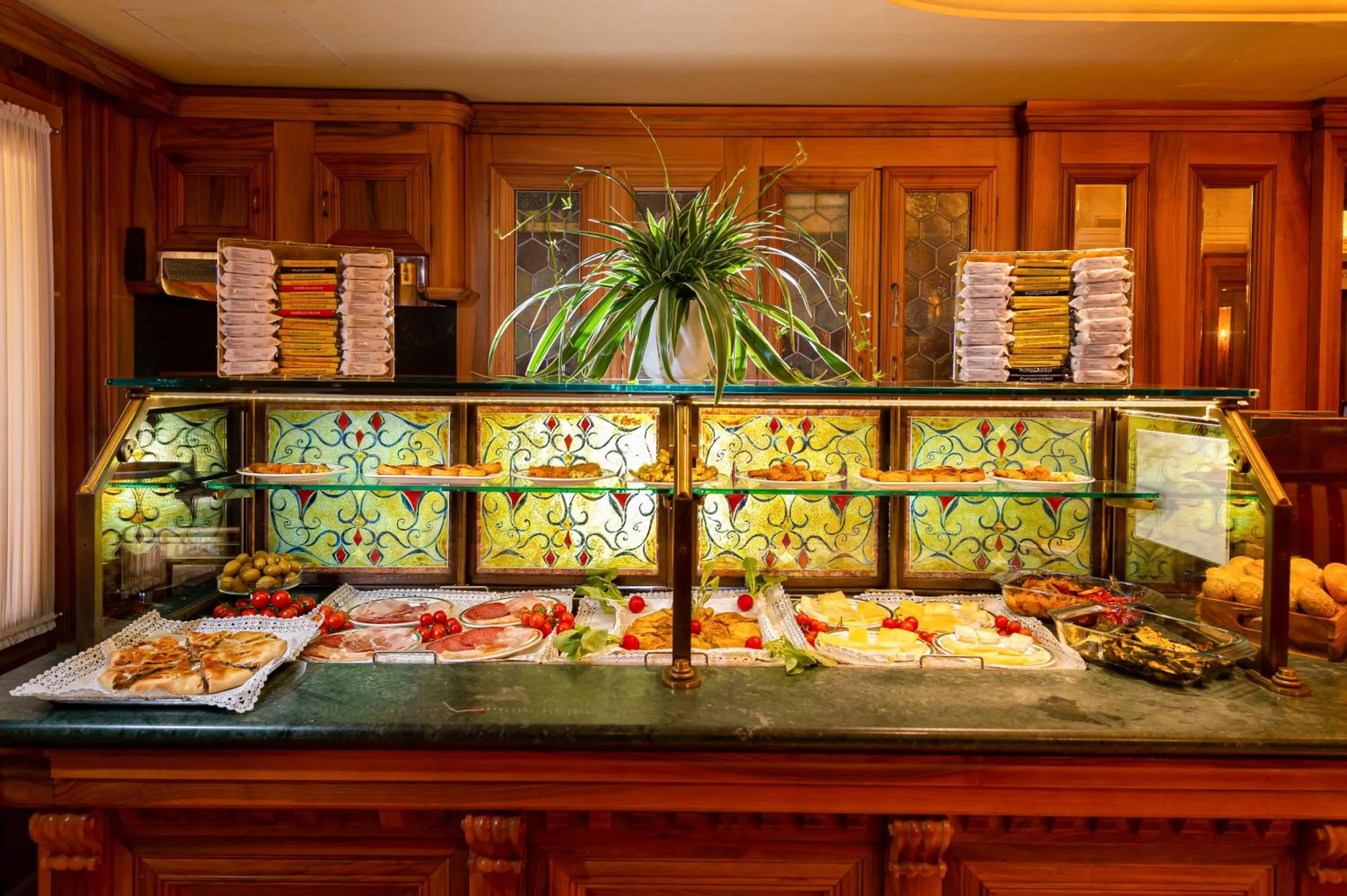 Buffet breakfast in Hotel Santa Marina