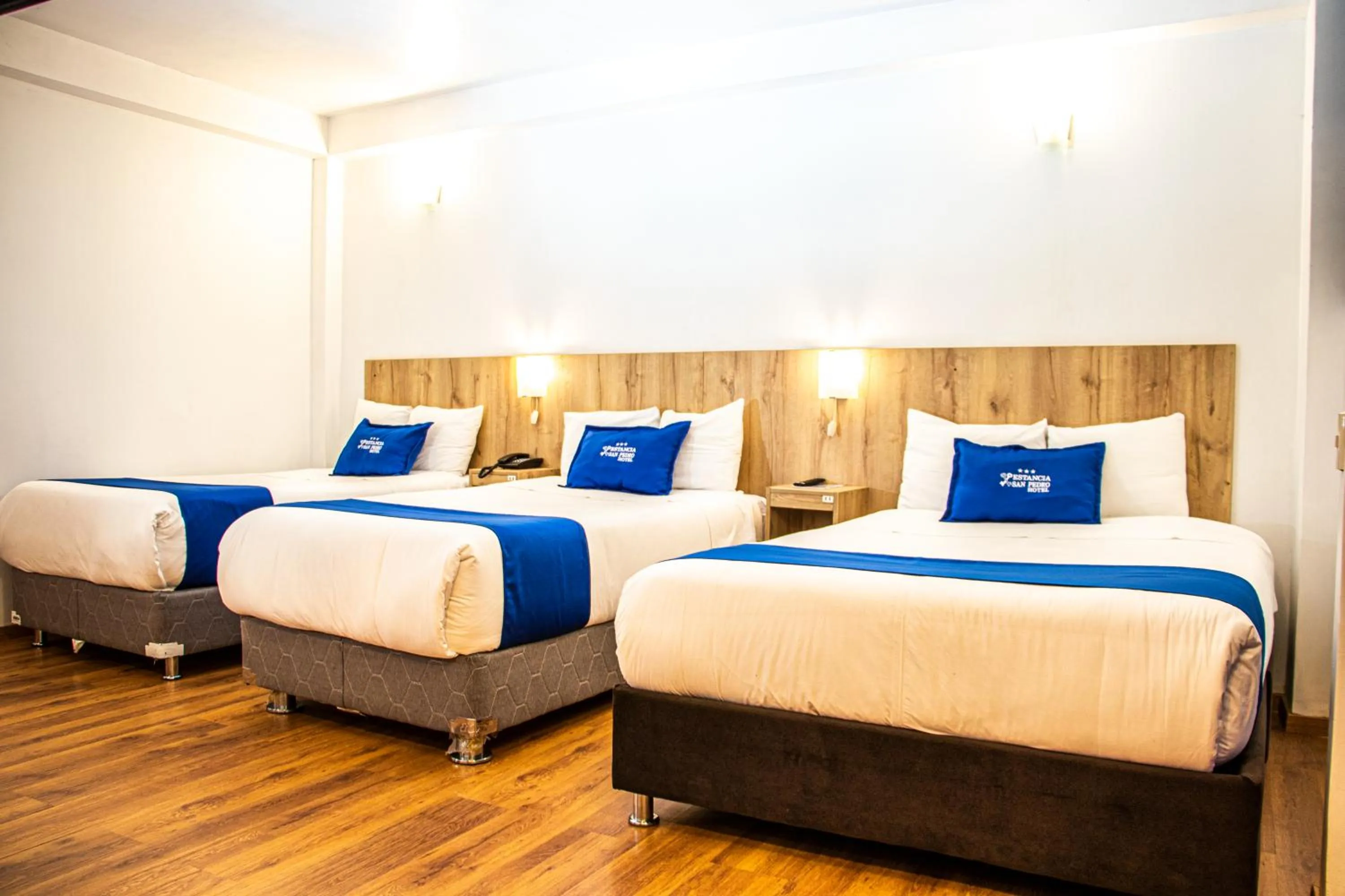 Bed in Estancia San Pedro Hotel