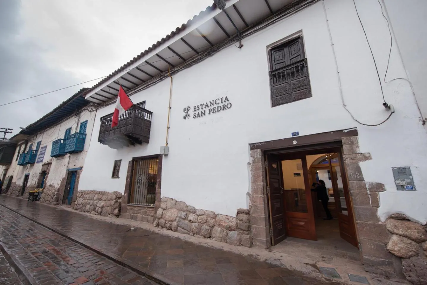 Facade/entrance in Estancia San Pedro Hotel