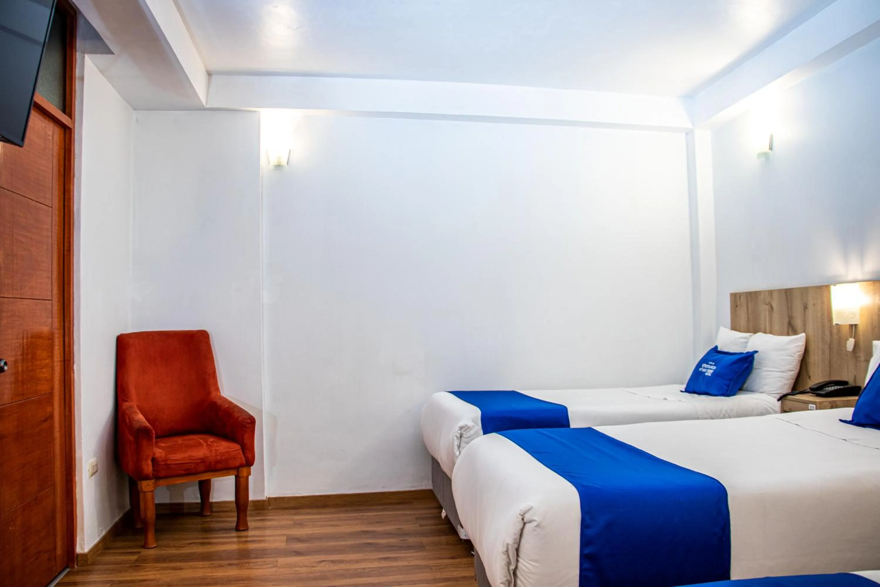 Bed in Estancia San Pedro Hotel