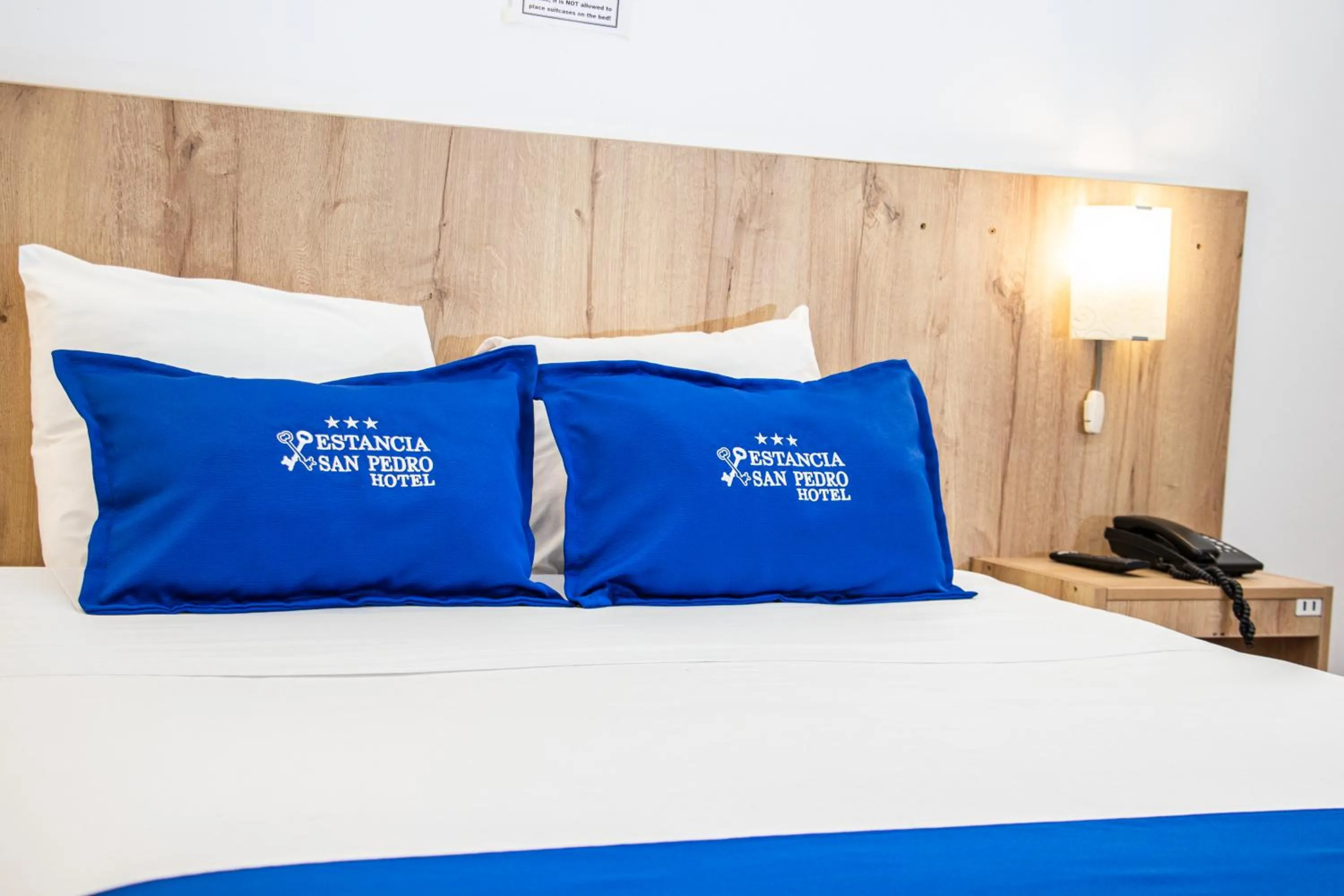 Bed in Estancia San Pedro Hotel