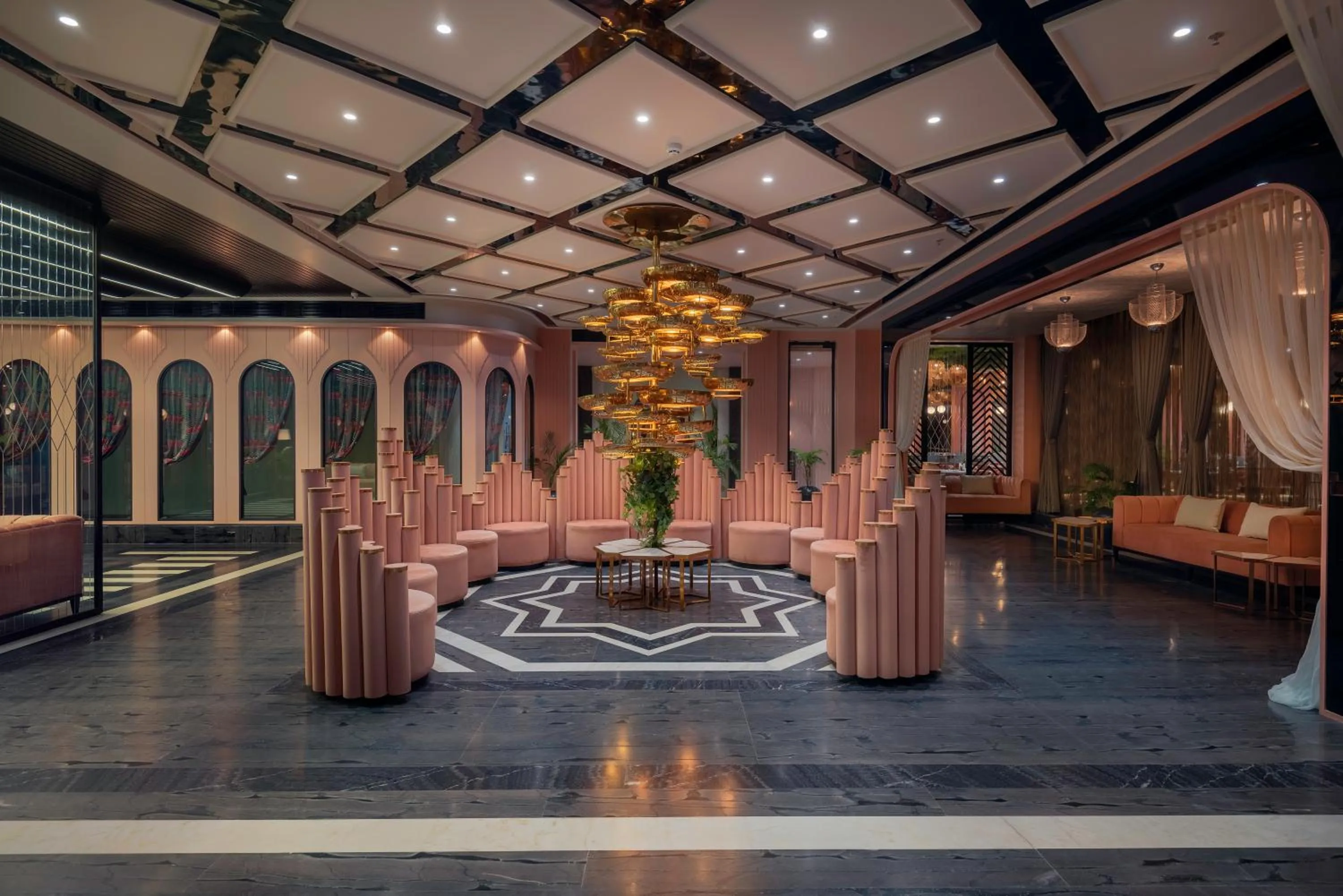 Lobby or reception in The Nest Luxury Resort