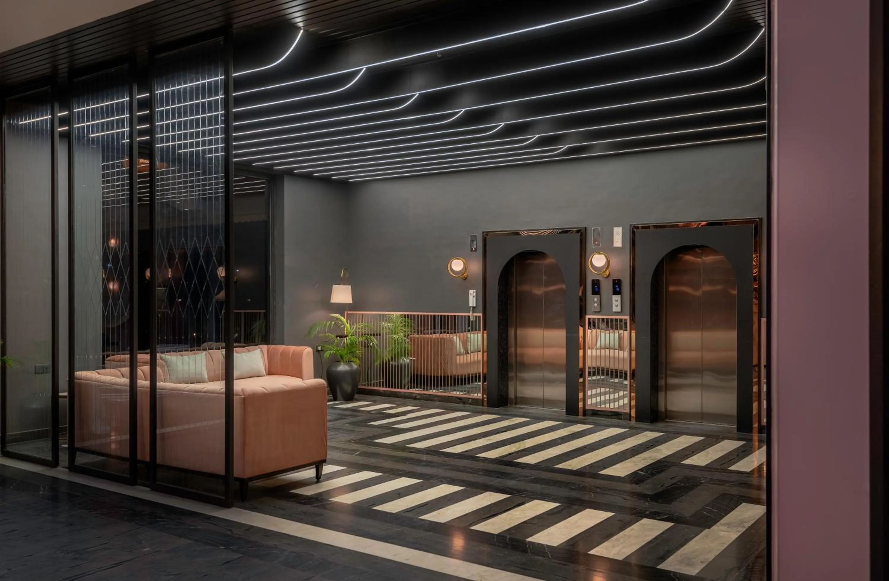 Lobby or reception in The Nest Luxury Resort