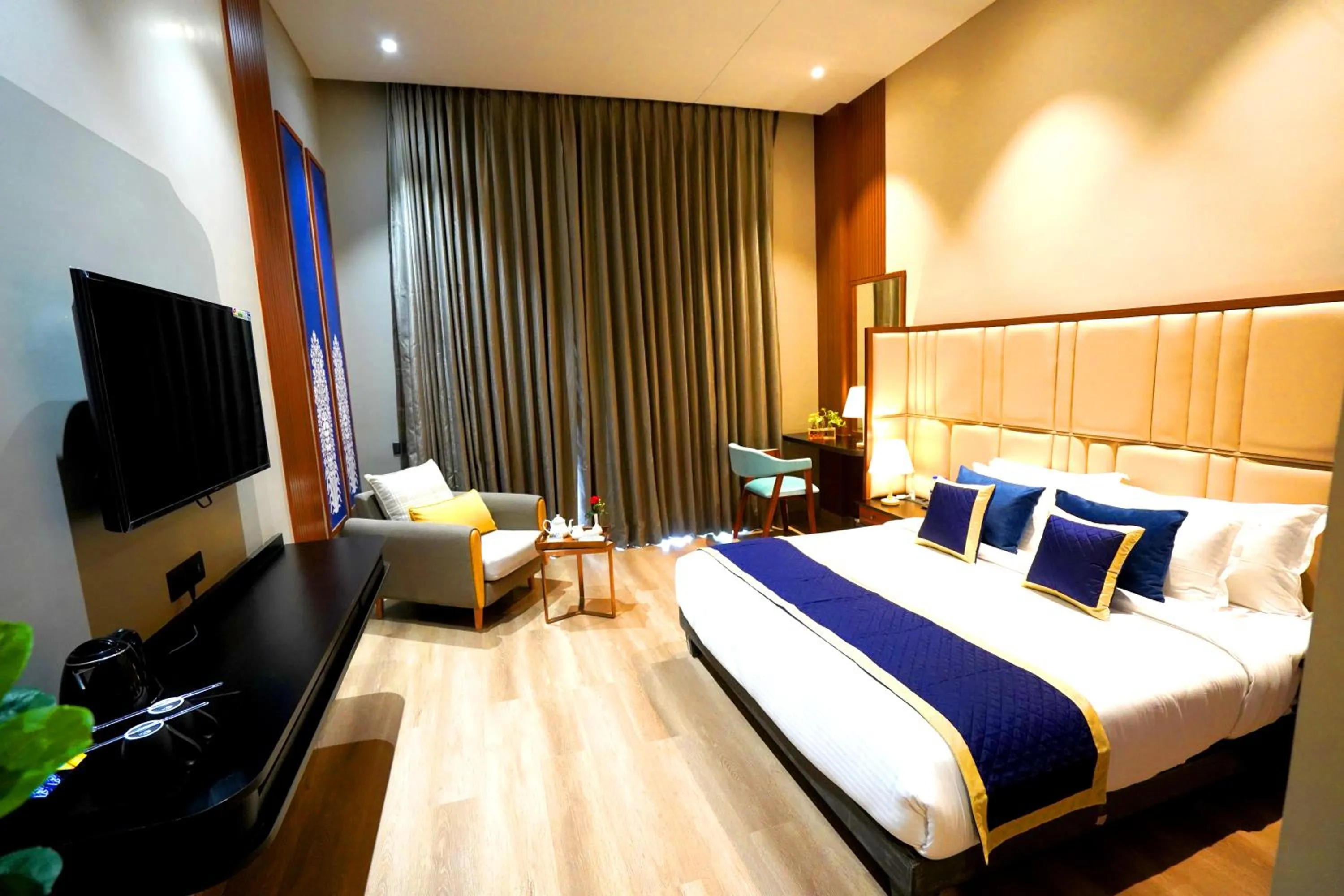 TV and multimedia in The Nest Luxury Resort