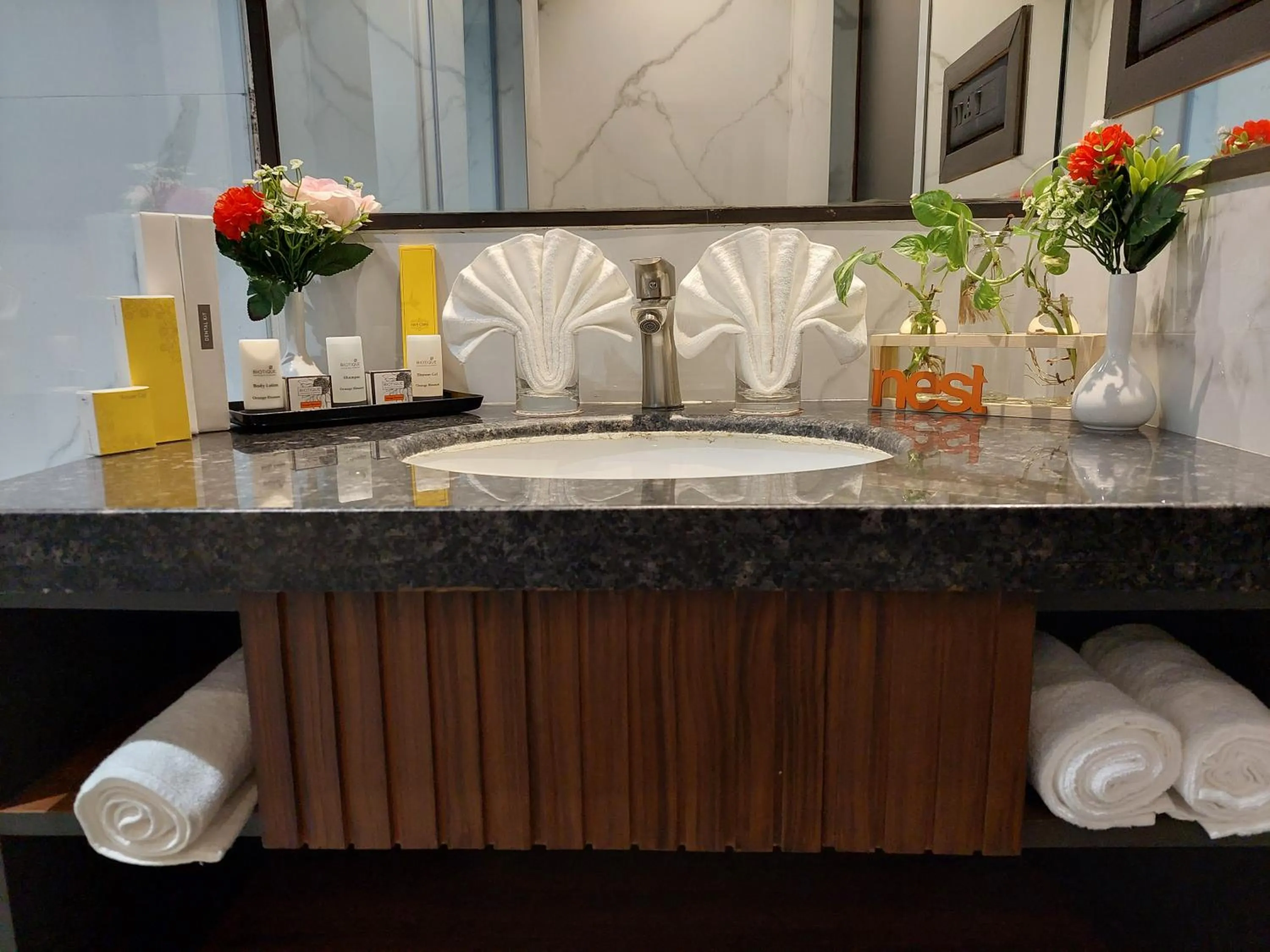 Bathroom in The Nest Luxury Resort